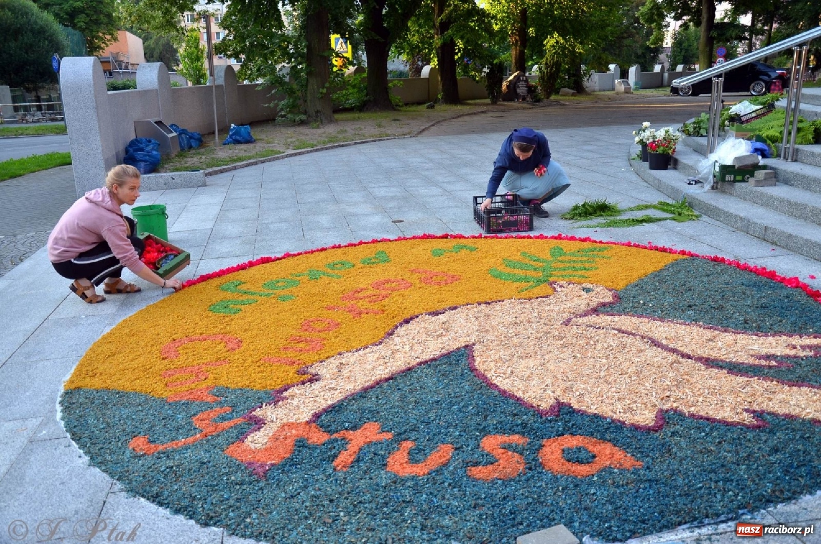 Zdjęcie w galerii na portalu naszraciborz.pl: Parafie NSPJ i Matki Bożej gotowe na Boże Ciało wiadomości z regionu
