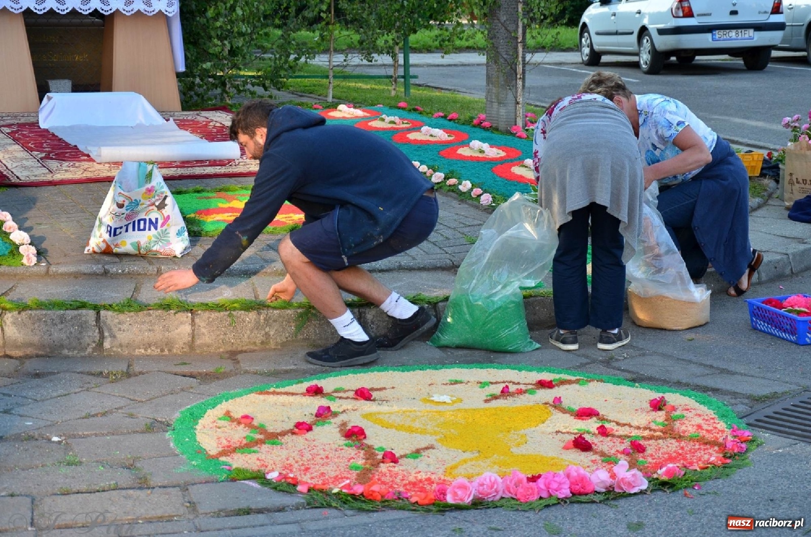 Zdjęcie w galerii na portalu naszraciborz.pl: Parafie NSPJ i Matki Bożej gotowe na Boże Ciało wiadomości z regionu