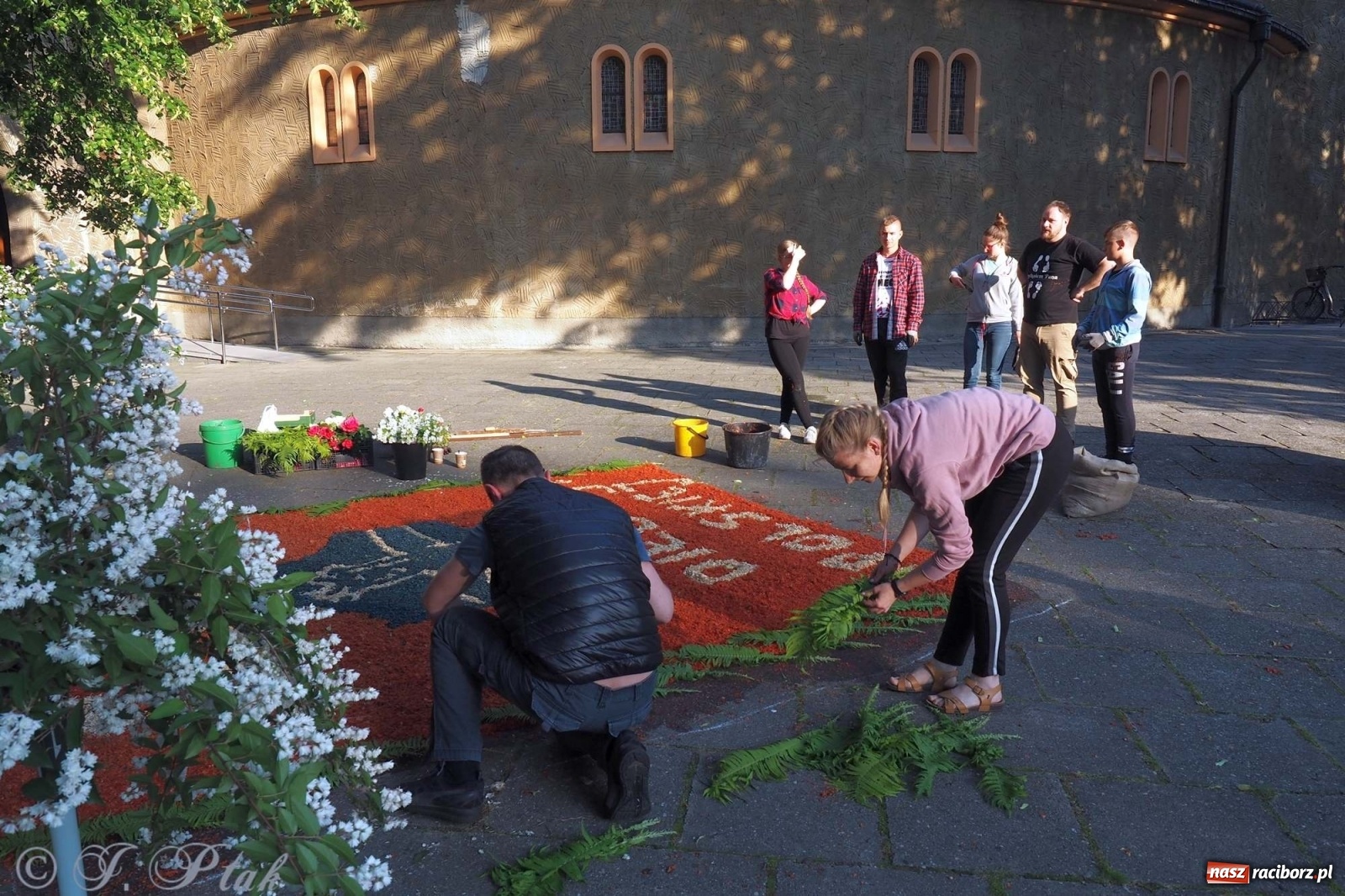 Zdjęcie w galerii na portalu naszraciborz.pl: Parafie NSPJ i Matki Bożej gotowe na Boże Ciało wiadomości z regionu