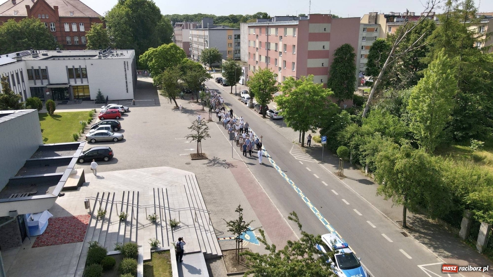 Zdjęcie w galerii na portalu naszraciborz.pl: Boże Ciało na starym mieście w Raciborzu [FOTO i WIDEO] wiadomości z regionu