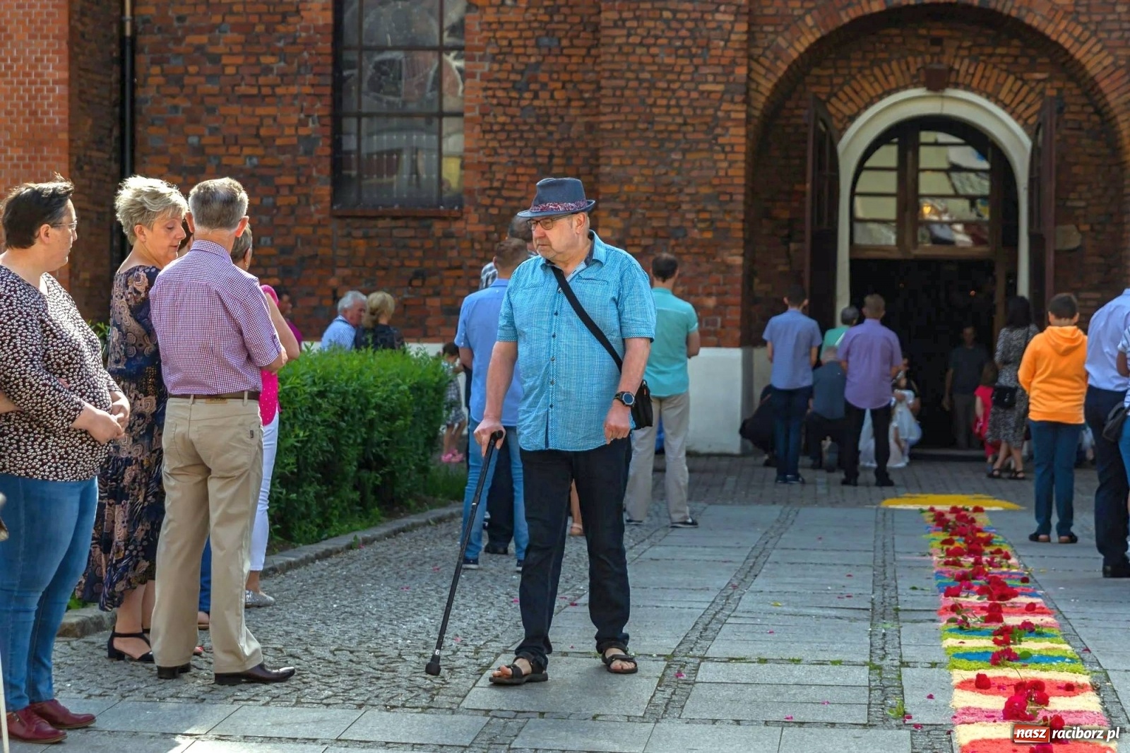 Zdjęcie w galerii na portalu naszraciborz.pl: Boże Ciało na starym mieście w Raciborzu [FOTO i WIDEO] wiadomości z regionu