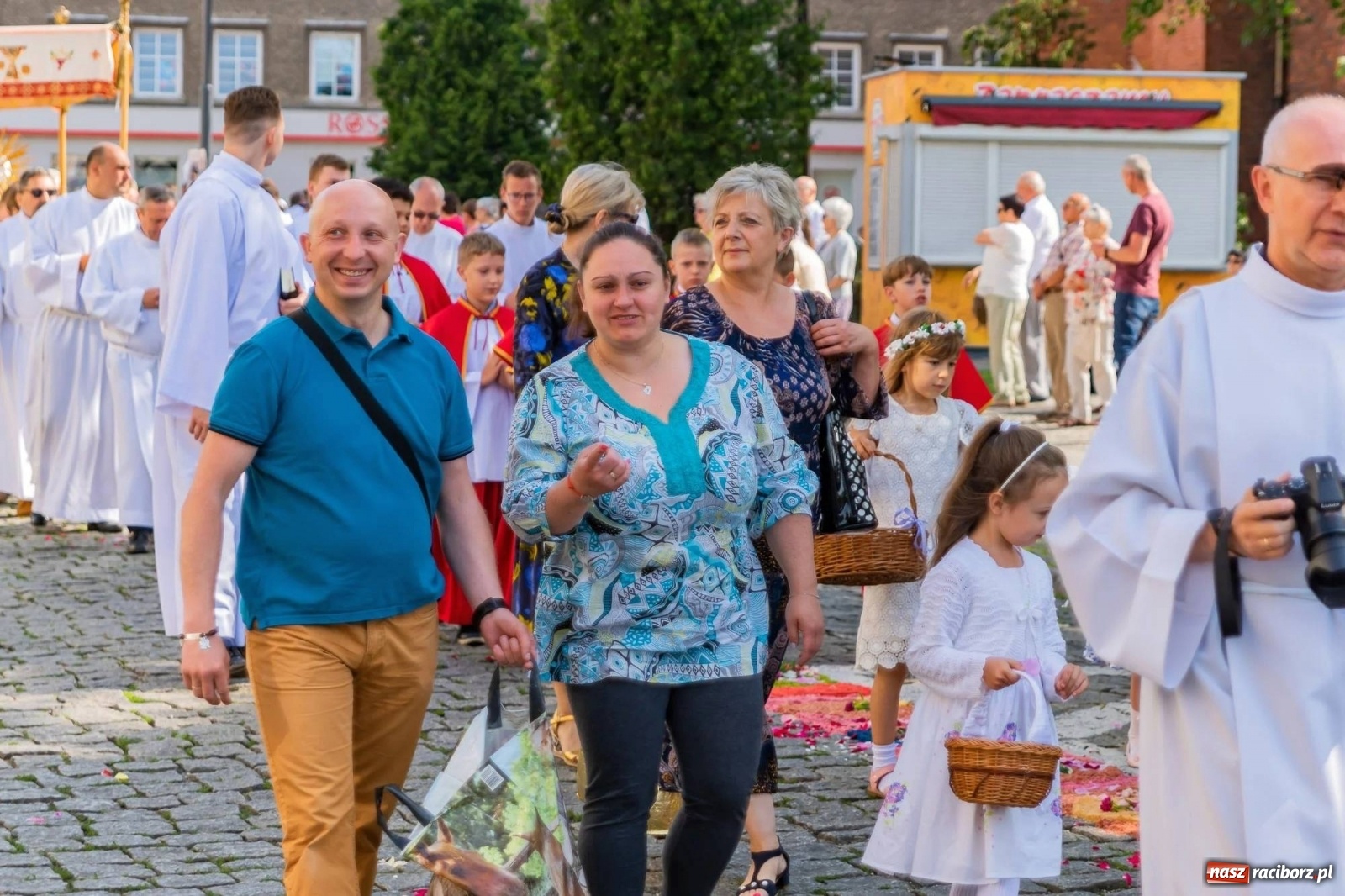Zdjęcie w galerii na portalu naszraciborz.pl: Boże Ciało na starym mieście w Raciborzu [FOTO i WIDEO] wiadomości z regionu