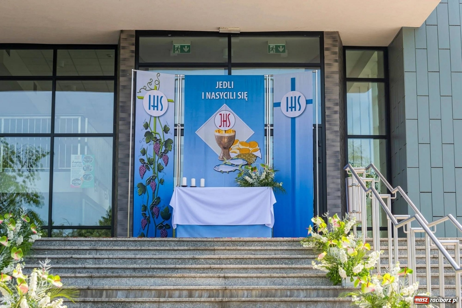 Zdjęcie w galerii na portalu naszraciborz.pl: Boże Ciało na starym mieście w Raciborzu [FOTO i WIDEO] wiadomości z regionu