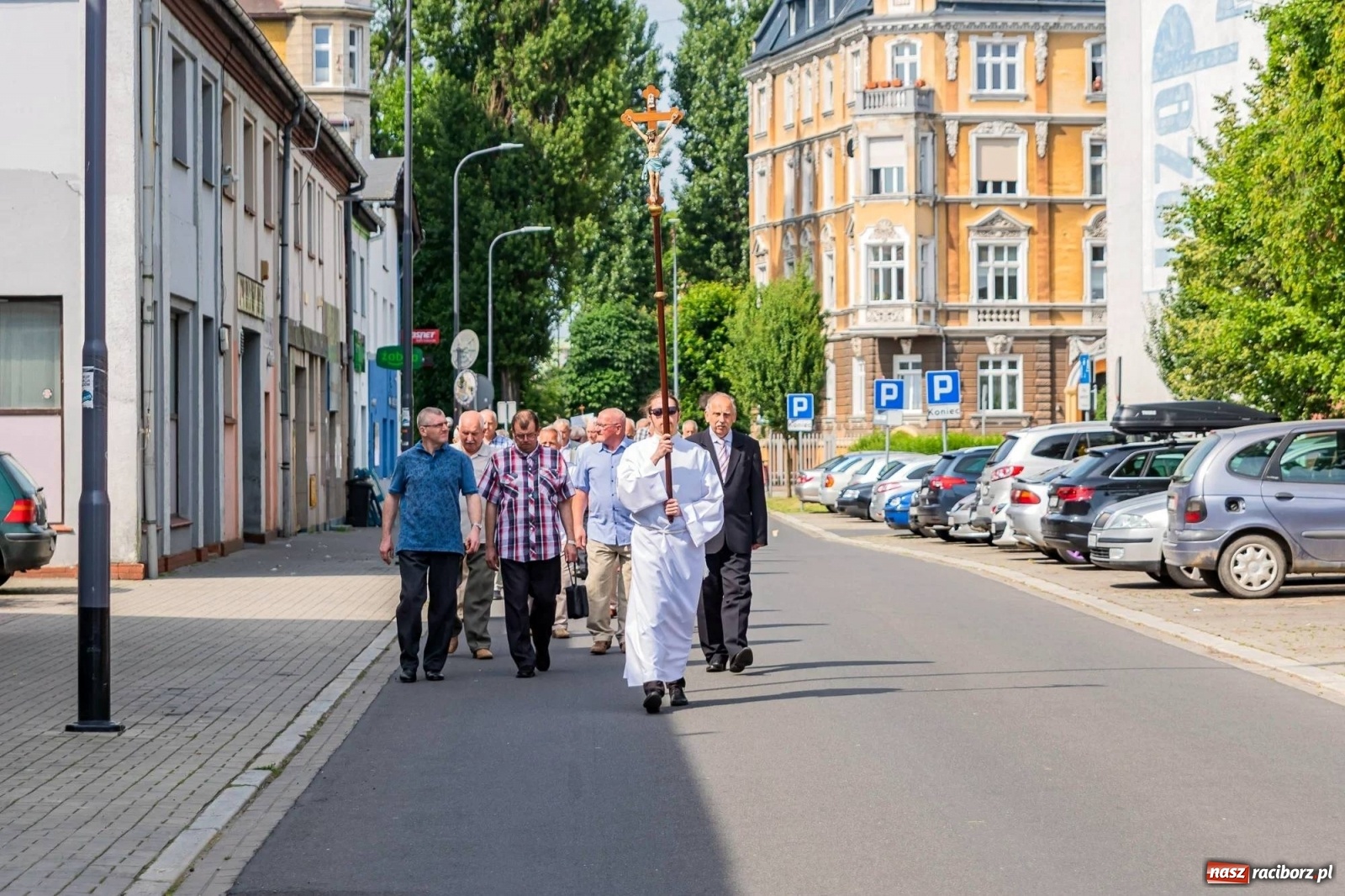Zdjęcie w galerii na portalu naszraciborz.pl: Boże Ciało na starym mieście w Raciborzu [FOTO i WIDEO] wiadomości z regionu