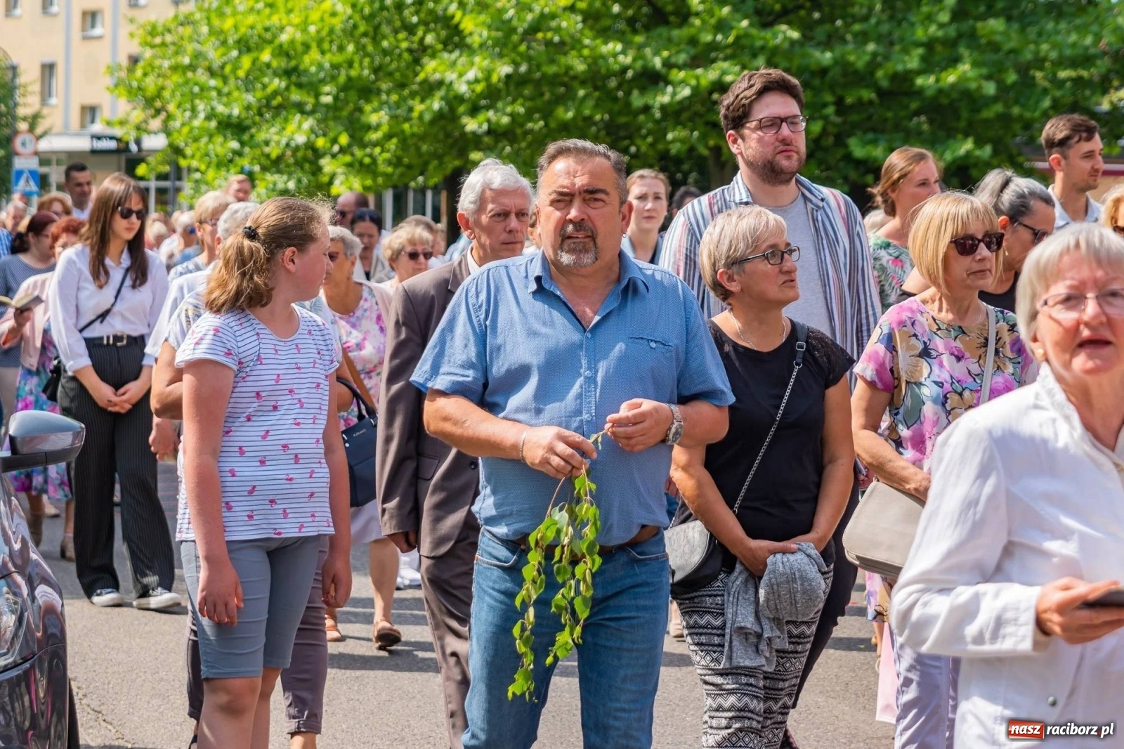 Zdjęcie w galerii na portalu naszraciborz.pl: Boże Ciało na starym mieście w Raciborzu [FOTO i WIDEO] wiadomości z regionu