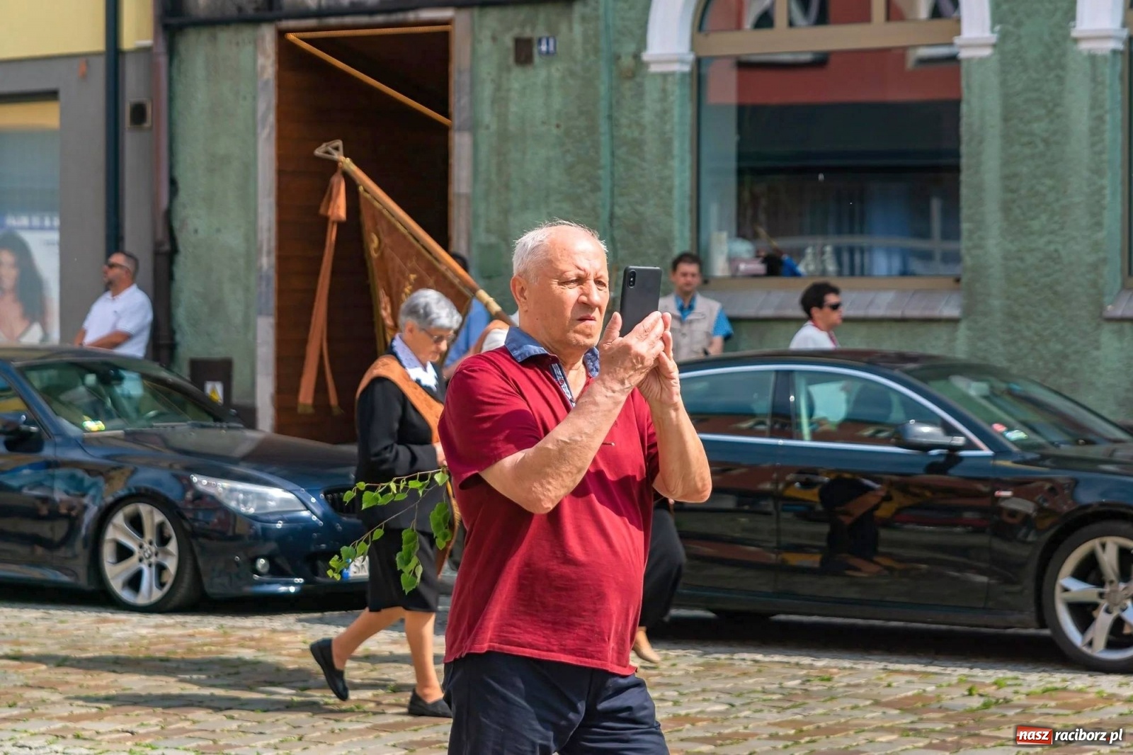 Zdjęcie w galerii na portalu naszraciborz.pl: Boże Ciało na starym mieście w Raciborzu [FOTO i WIDEO] wiadomości z regionu