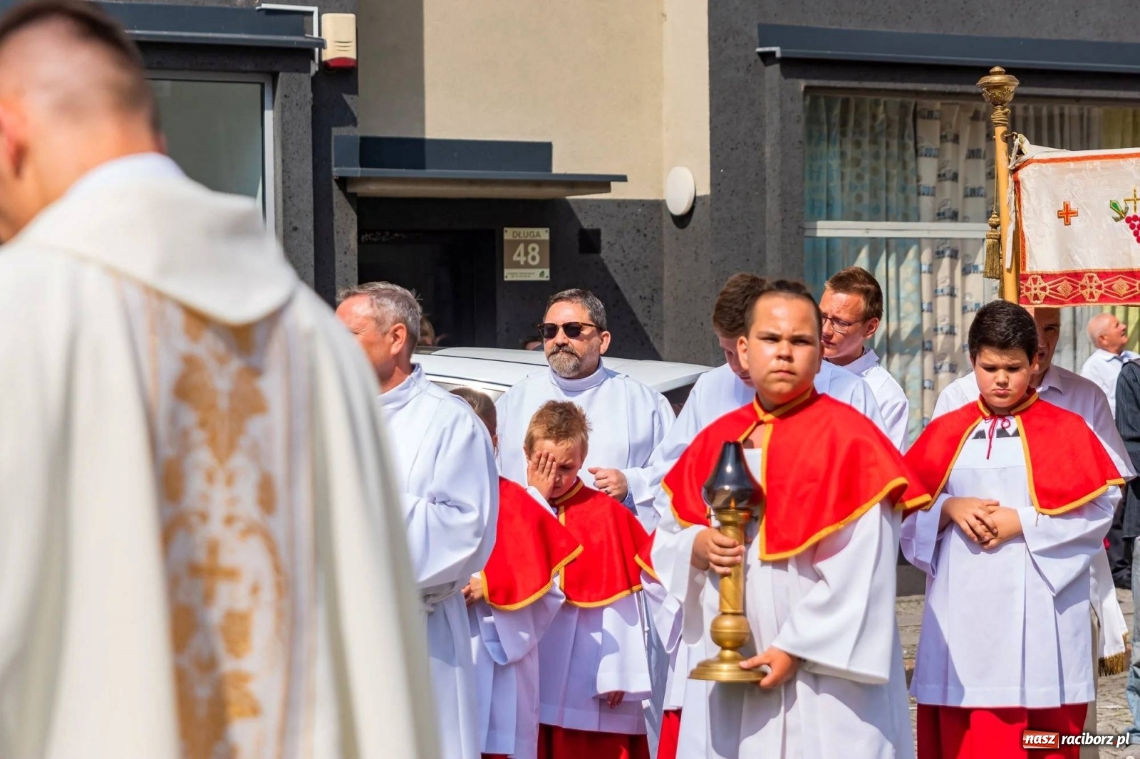 Zdjęcie w galerii na portalu naszraciborz.pl: Boże Ciało na starym mieście w Raciborzu [FOTO i WIDEO] wiadomości z regionu