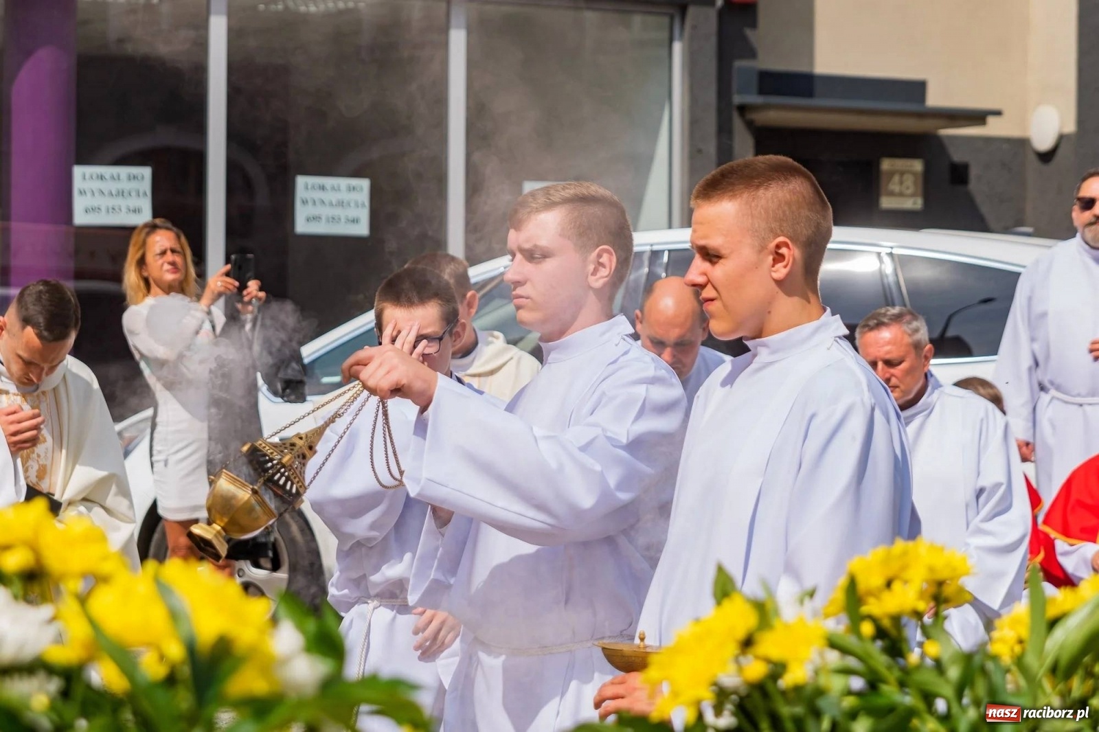 Zdjęcie w galerii na portalu naszraciborz.pl: Boże Ciało na starym mieście w Raciborzu [FOTO i WIDEO] wiadomości z regionu