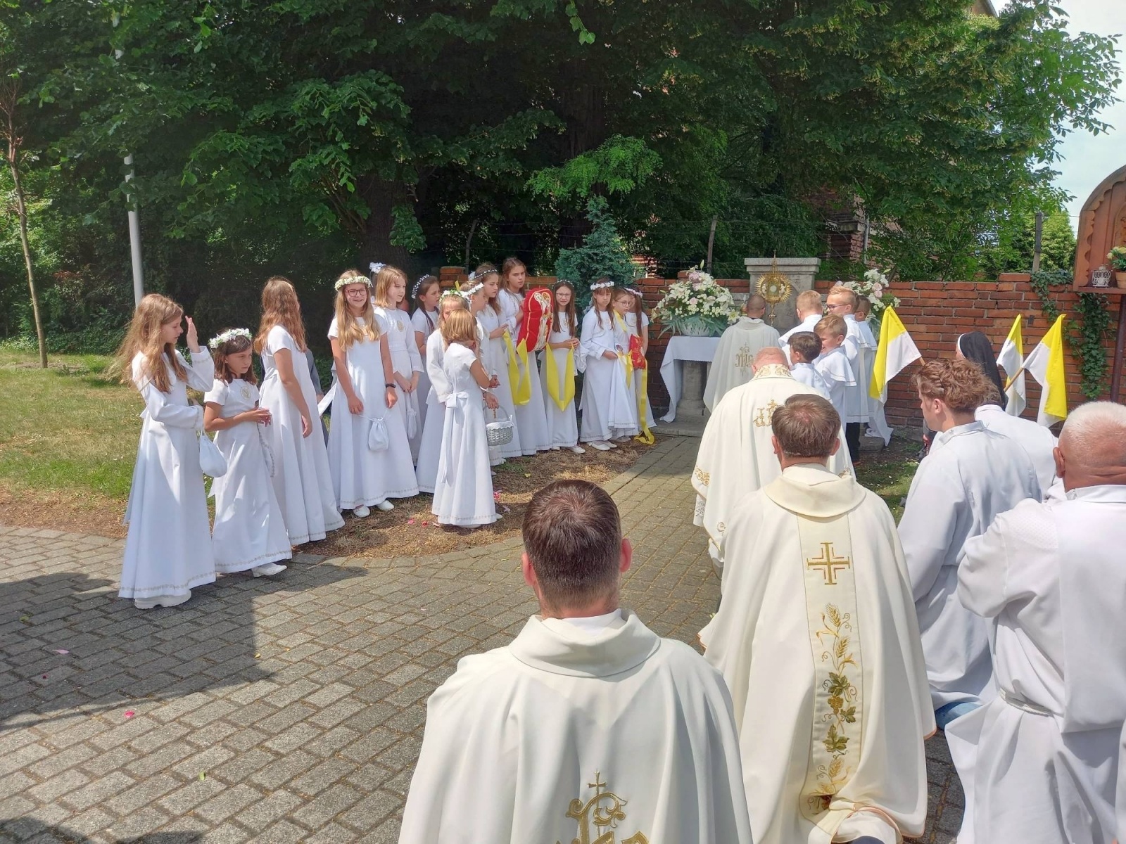 Zdjęcie w galerii na portalu naszraciborz.pl: Boże Ciało na Starej Wsi w Raciborzu wiadomości z regionu