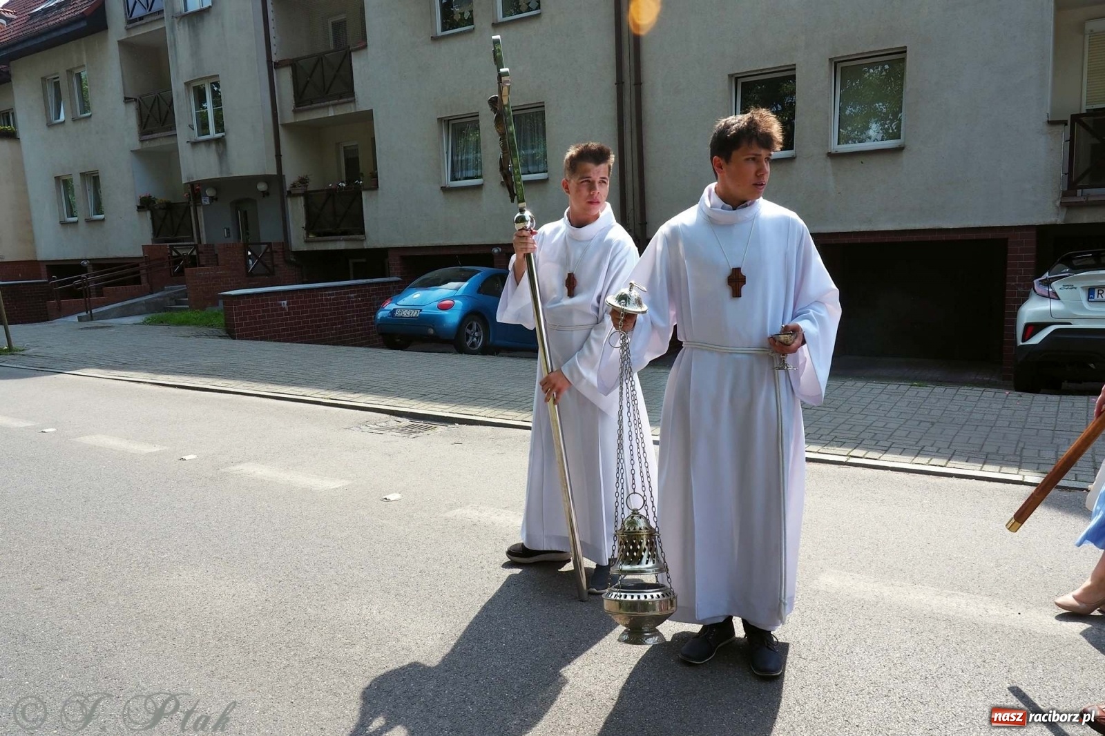 Zdjęcie w galerii na portalu naszraciborz.pl: Boże Ciało w największej raciborskiej parafii [FOTO i WIDEO] wiadomości z regionu