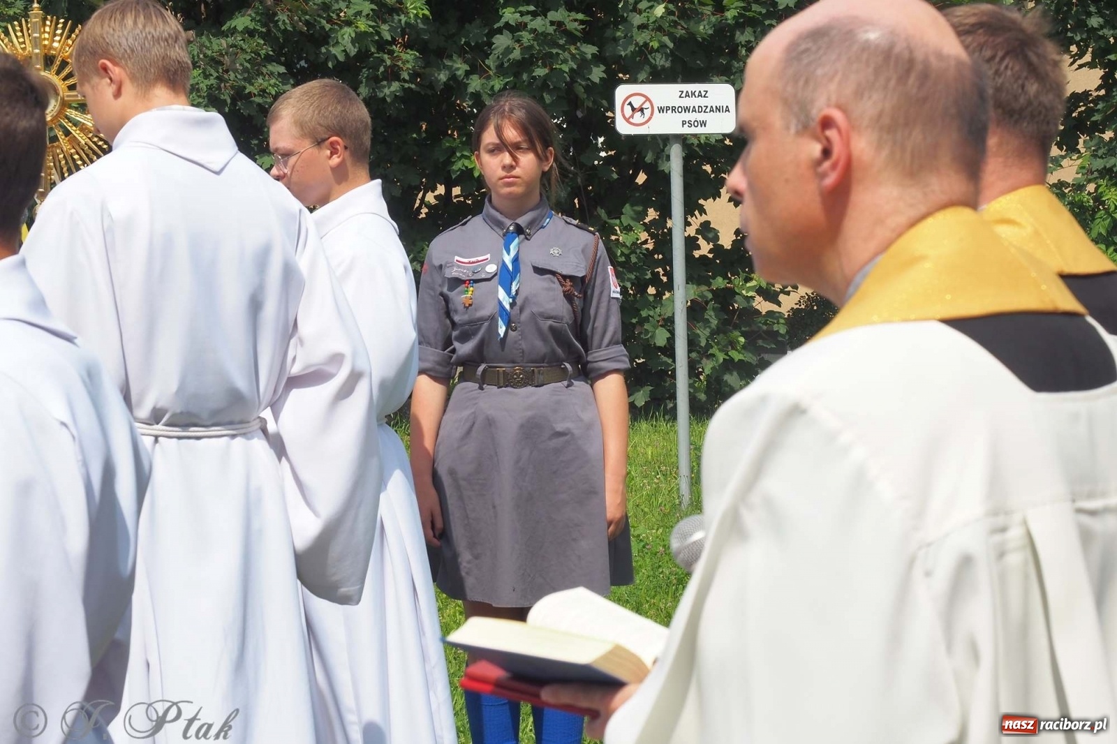 Zdjęcie w galerii na portalu naszraciborz.pl: Boże Ciało w największej raciborskiej parafii [FOTO i WIDEO] wiadomości z regionu