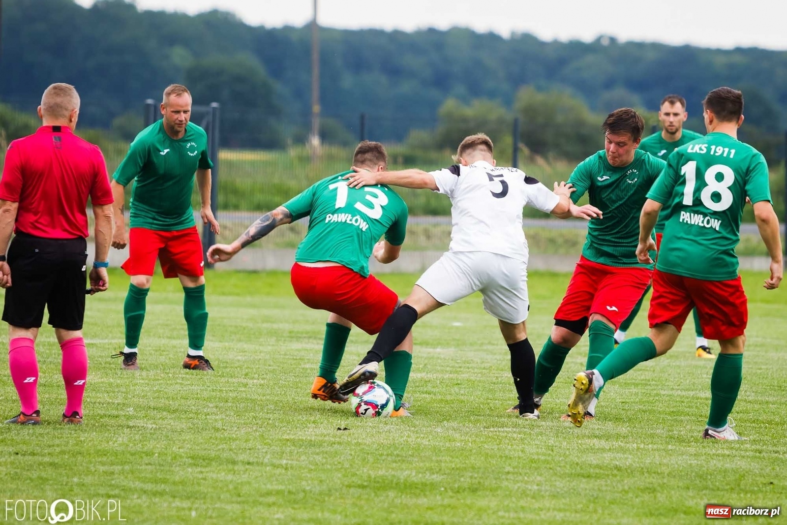 Zdjęcie w galerii na portalu naszraciborz.pl: Pawłów górą w starciu sąsiadów [FOTO] wiadomości z regionu