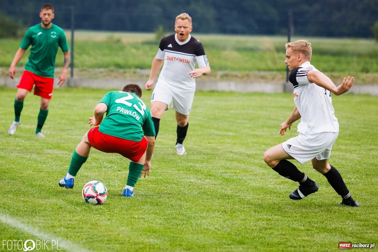 Zdjęcie w galerii na portalu naszraciborz.pl: Pawłów górą w starciu sąsiadów [FOTO] wiadomości z regionu