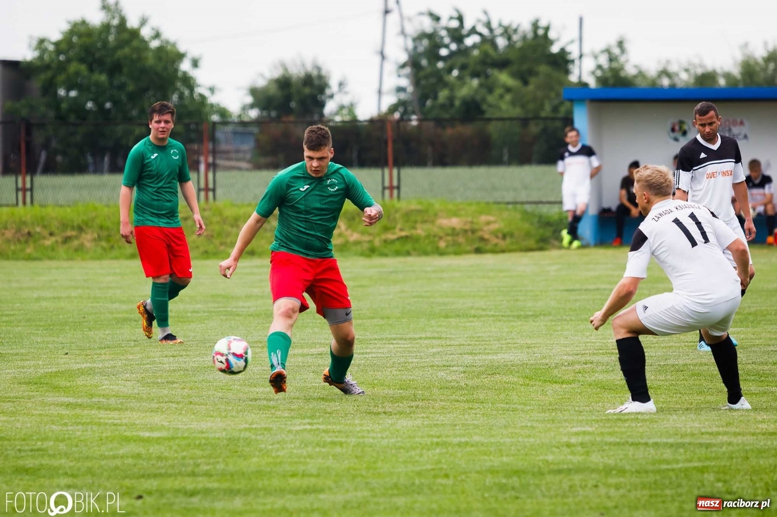 Zdjęcie w galerii na portalu naszraciborz.pl: Pawłów górą w starciu sąsiadów [FOTO] wiadomości z regionu