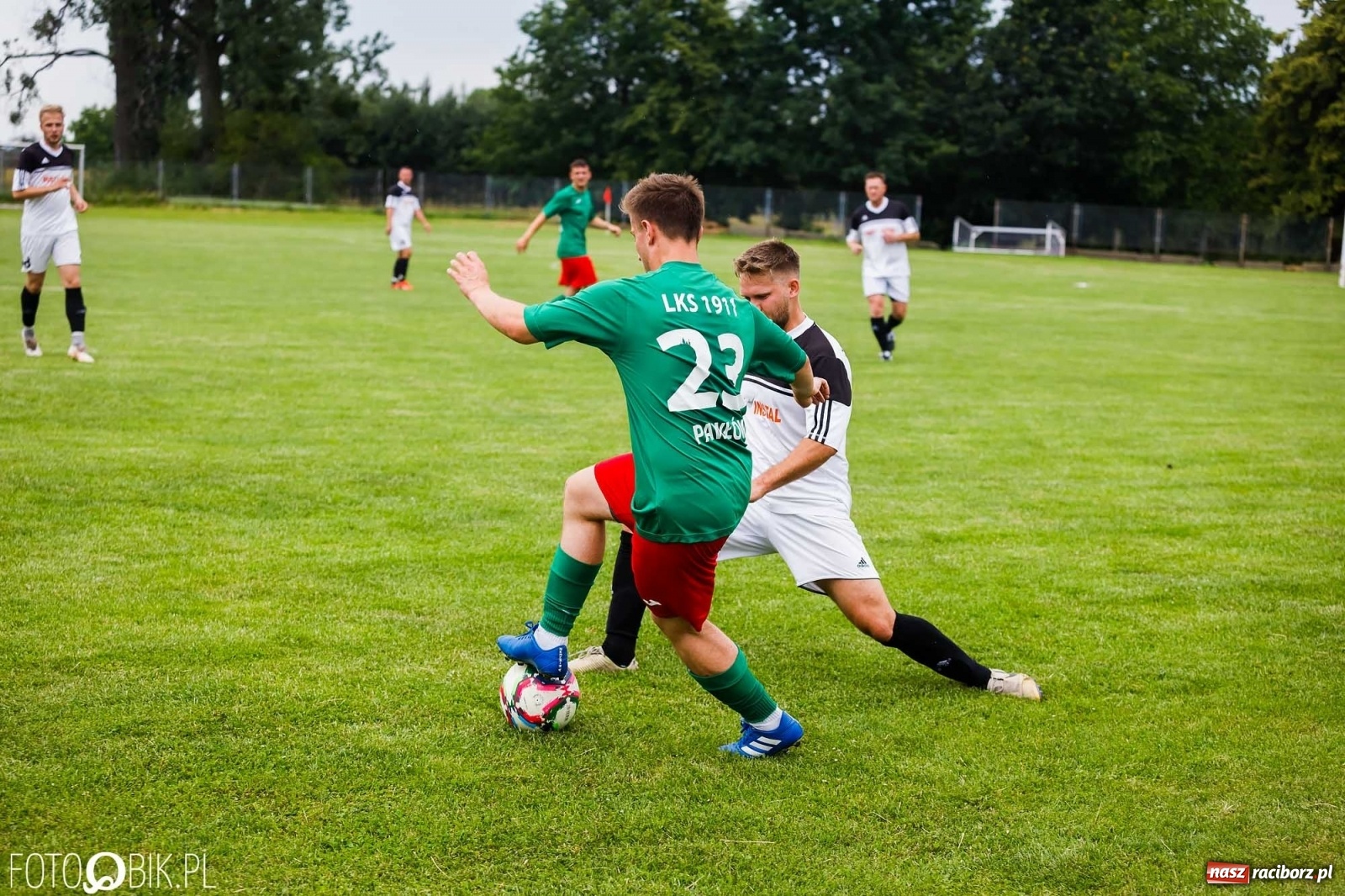 Zdjęcie w galerii na portalu naszraciborz.pl: Pawłów górą w starciu sąsiadów [FOTO] wiadomości z regionu