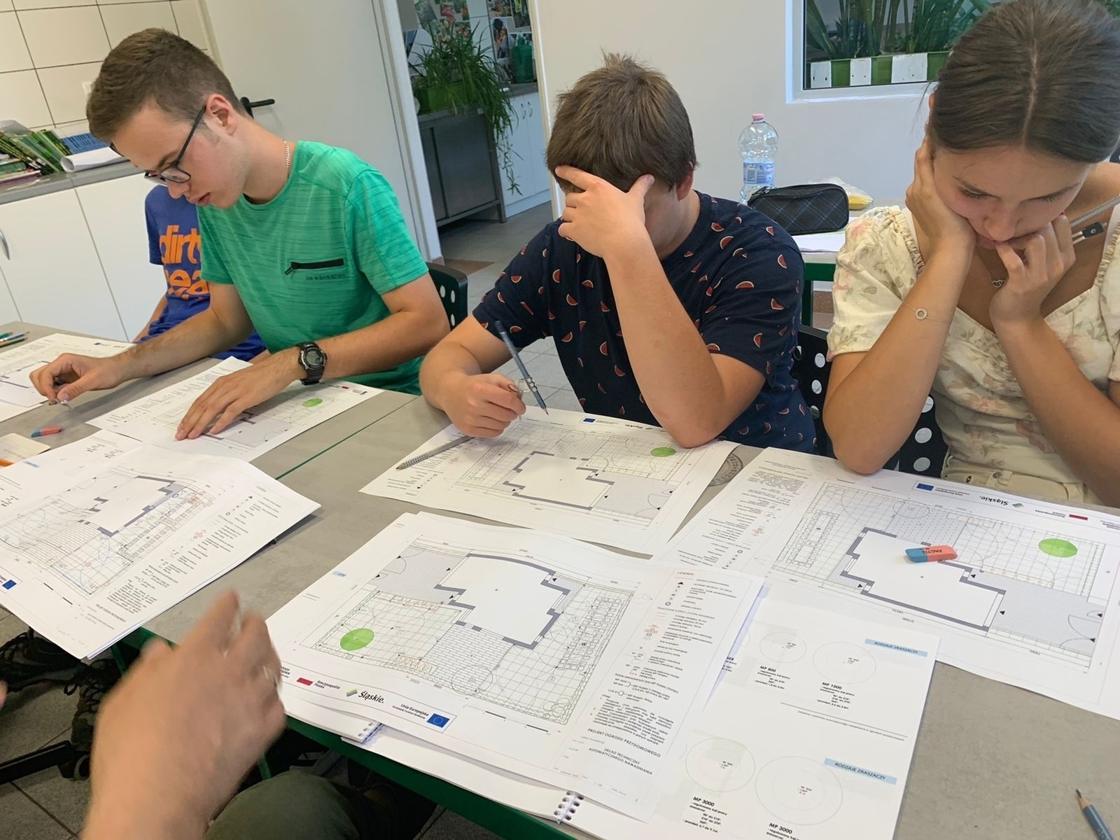 Zdjęcie w galerii na portalu naszraciborz.pl: System automatycznego nawadniania w CKZiU nr 1 w Raciborzu wiadomości z regionu