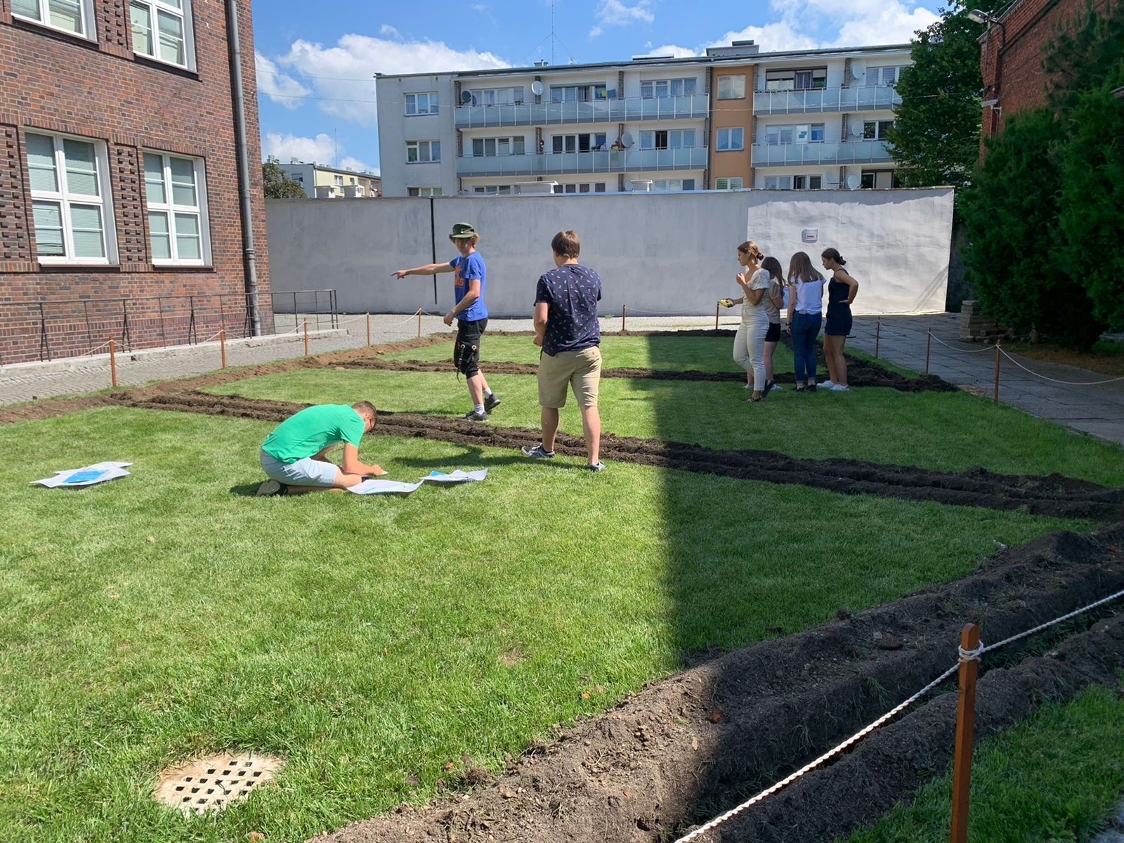 Zdjęcie w galerii na portalu naszraciborz.pl: System automatycznego nawadniania w CKZiU nr 1 w Raciborzu wiadomości z regionu