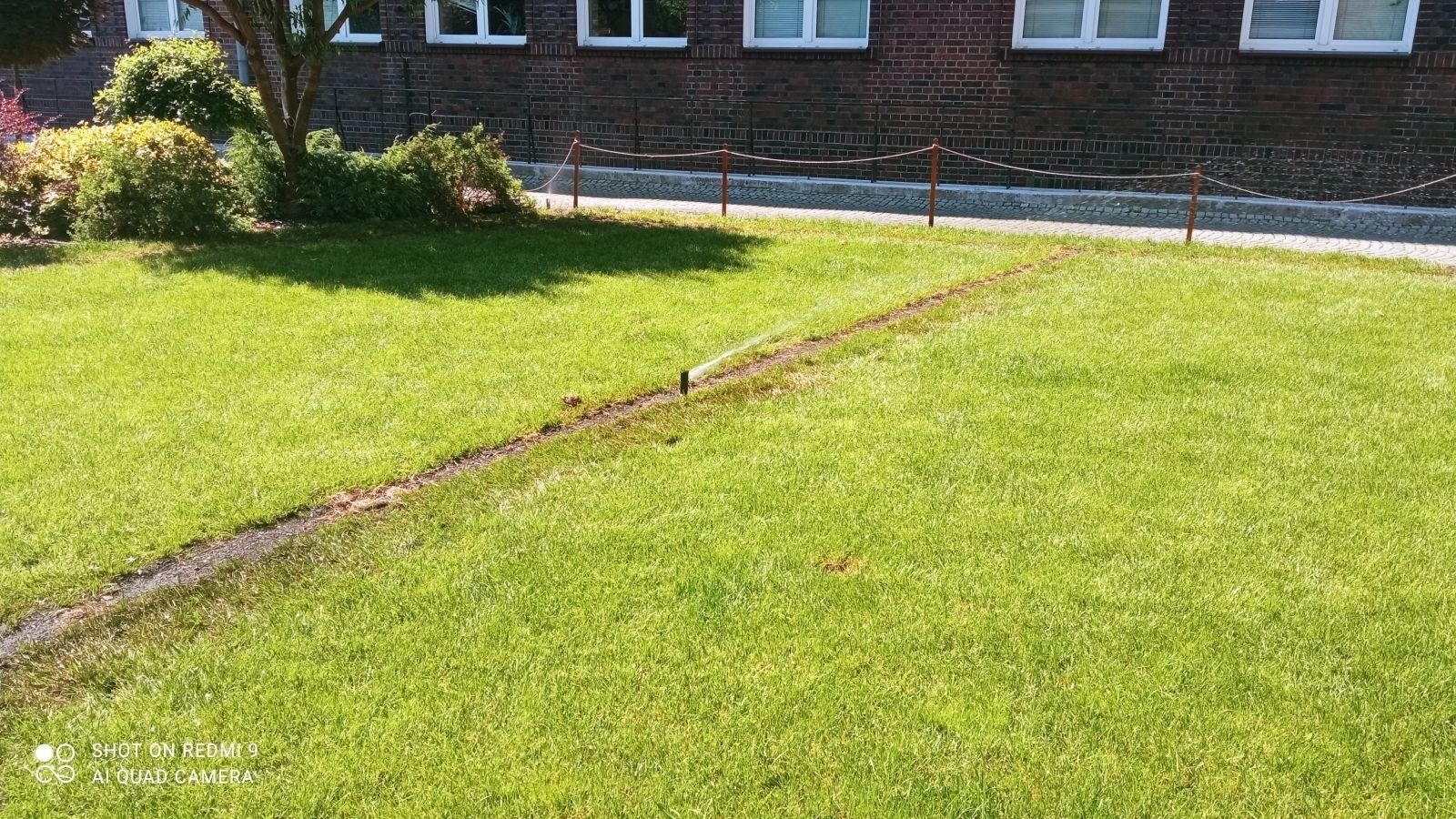 Zdjęcie w galerii na portalu naszraciborz.pl: System automatycznego nawadniania w CKZiU nr 1 w Raciborzu wiadomości z regionu