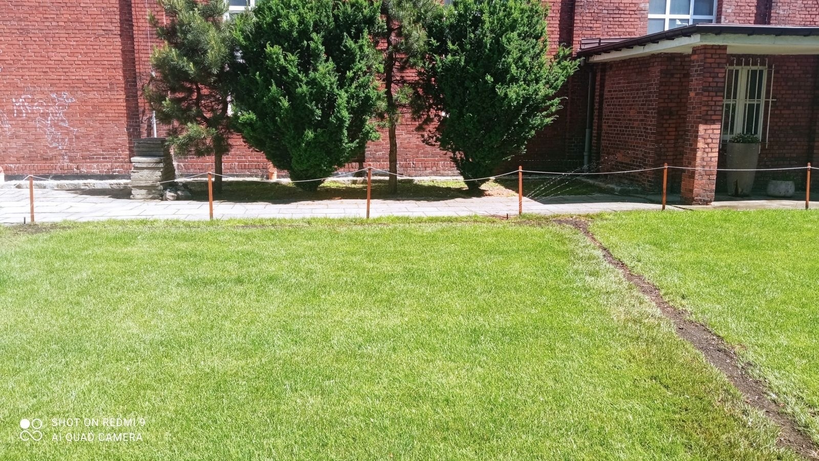 Zdjęcie w galerii na portalu naszraciborz.pl: System automatycznego nawadniania w CKZiU nr 1 w Raciborzu wiadomości z regionu