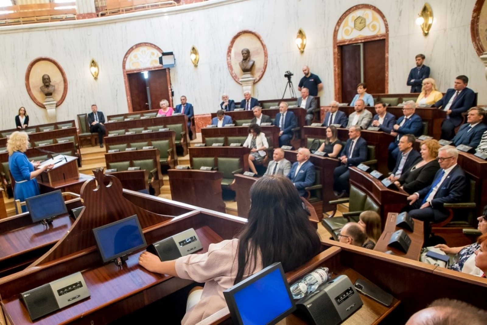 Zdjęcie w galerii na portalu naszraciborz.pl: Raciborskie samorządy z kolejnym wsparciem na drogi wiadomości z regionu