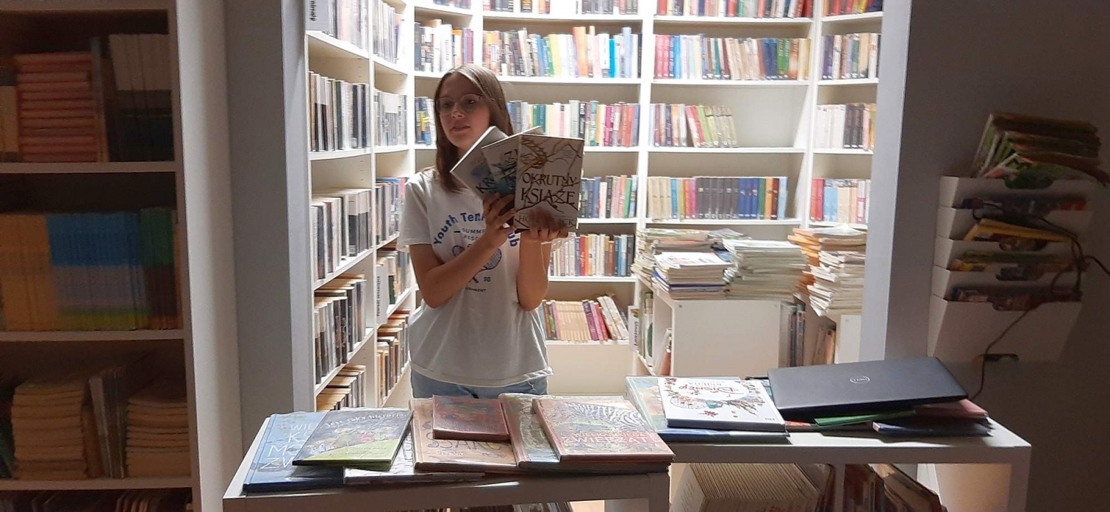 Zdjęcie w galerii na portalu naszraciborz.pl: Czytanie to nie przeżytek - noc w bibliotece na Płoni wiadomości z regionu