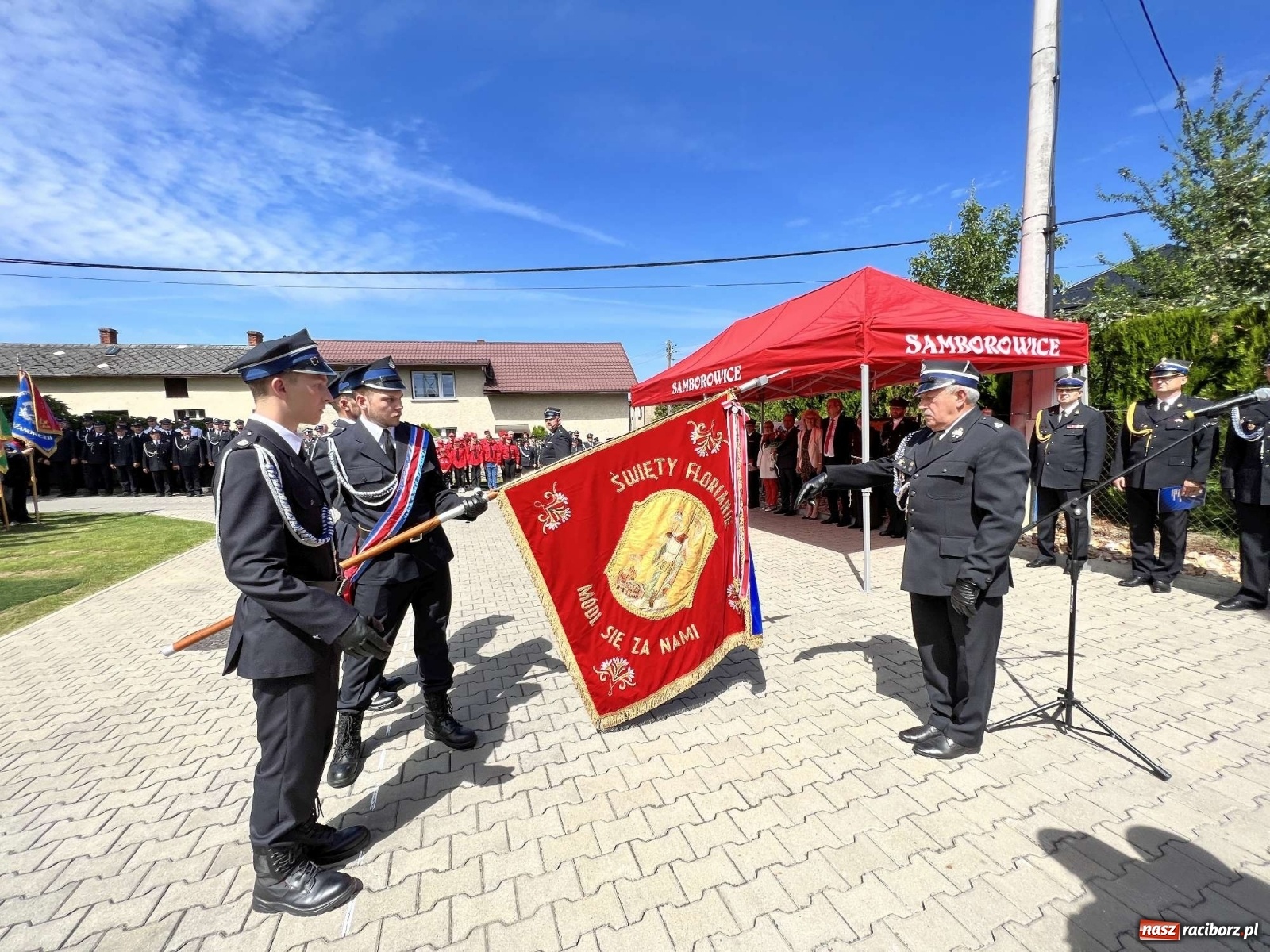 Zdjęcie w galerii na portalu naszraciborz.pl: W Samborowicach świętują 100-lecie OSP [FOTO i WIDEO] wiadomości z regionu
