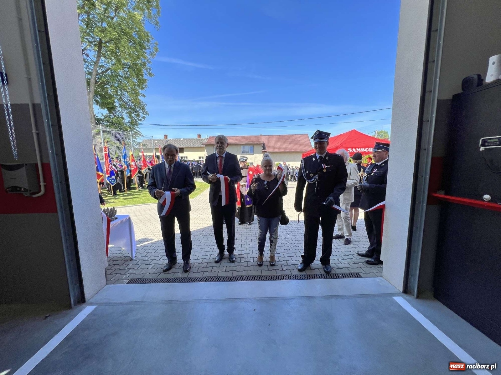 Zdjęcie w galerii na portalu naszraciborz.pl: W Samborowicach świętują 100-lecie OSP [FOTO i WIDEO] wiadomości z regionu
