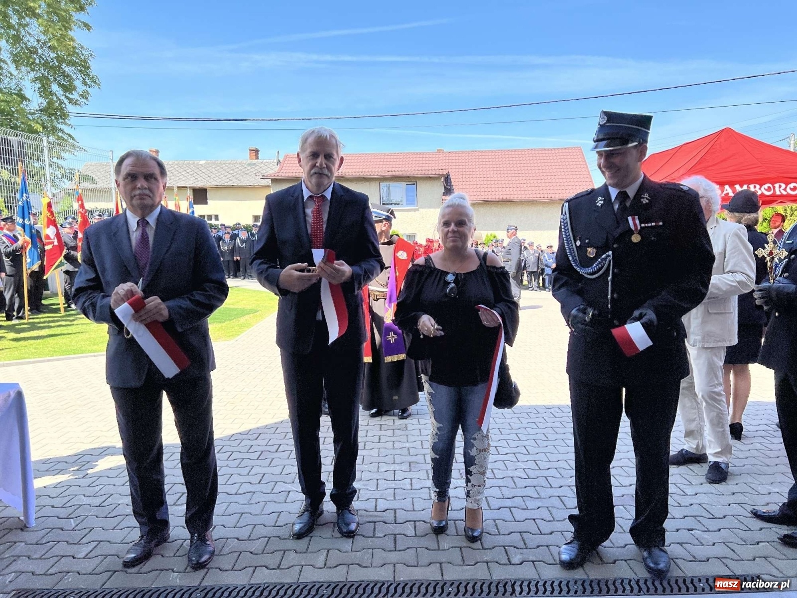 Zdjęcie w galerii na portalu naszraciborz.pl: W Samborowicach świętują 100-lecie OSP [FOTO i WIDEO] wiadomości z regionu
