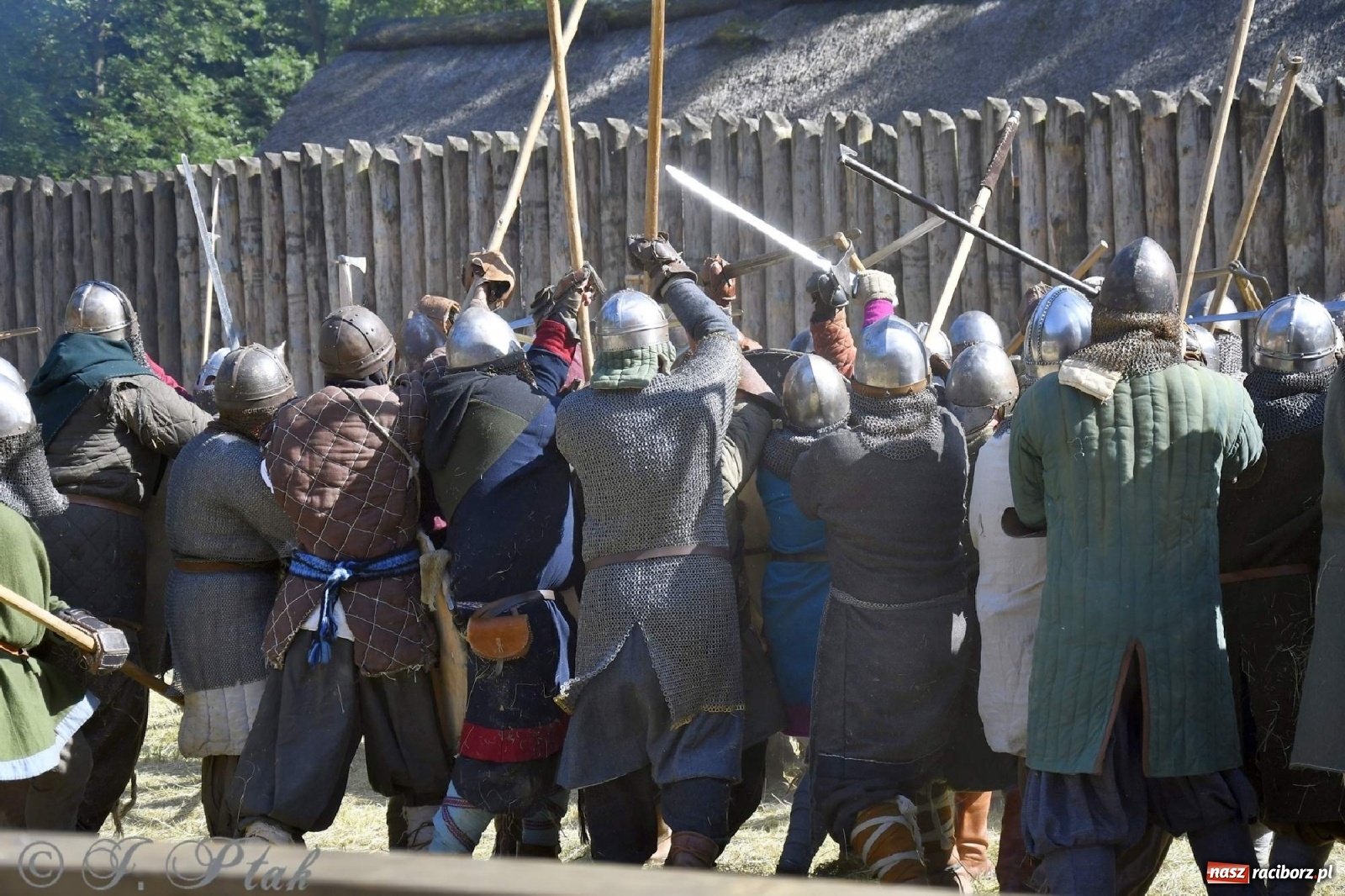 Zdjęcie w galerii na portalu naszraciborz.pl: Wielka bitwa wojów pod Oborą [FOTO i WIDEO] wiadomości z regionu