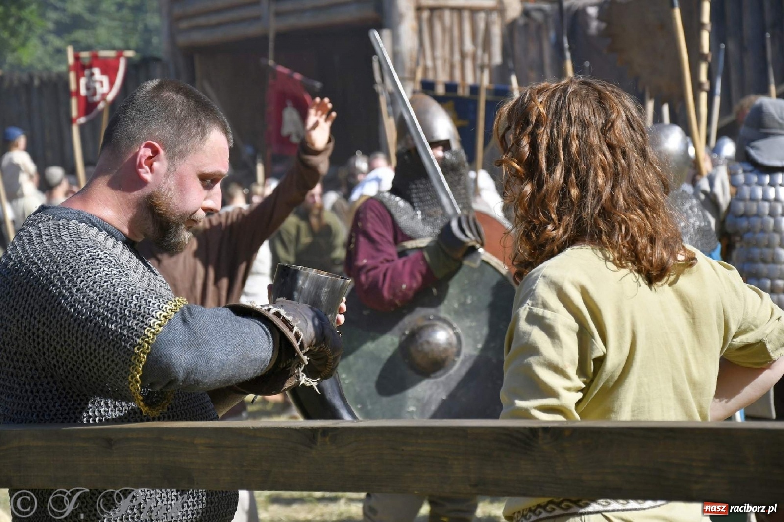 Zdjęcie w galerii na portalu naszraciborz.pl: Wielka bitwa wojów pod Oborą [FOTO i WIDEO] wiadomości z regionu