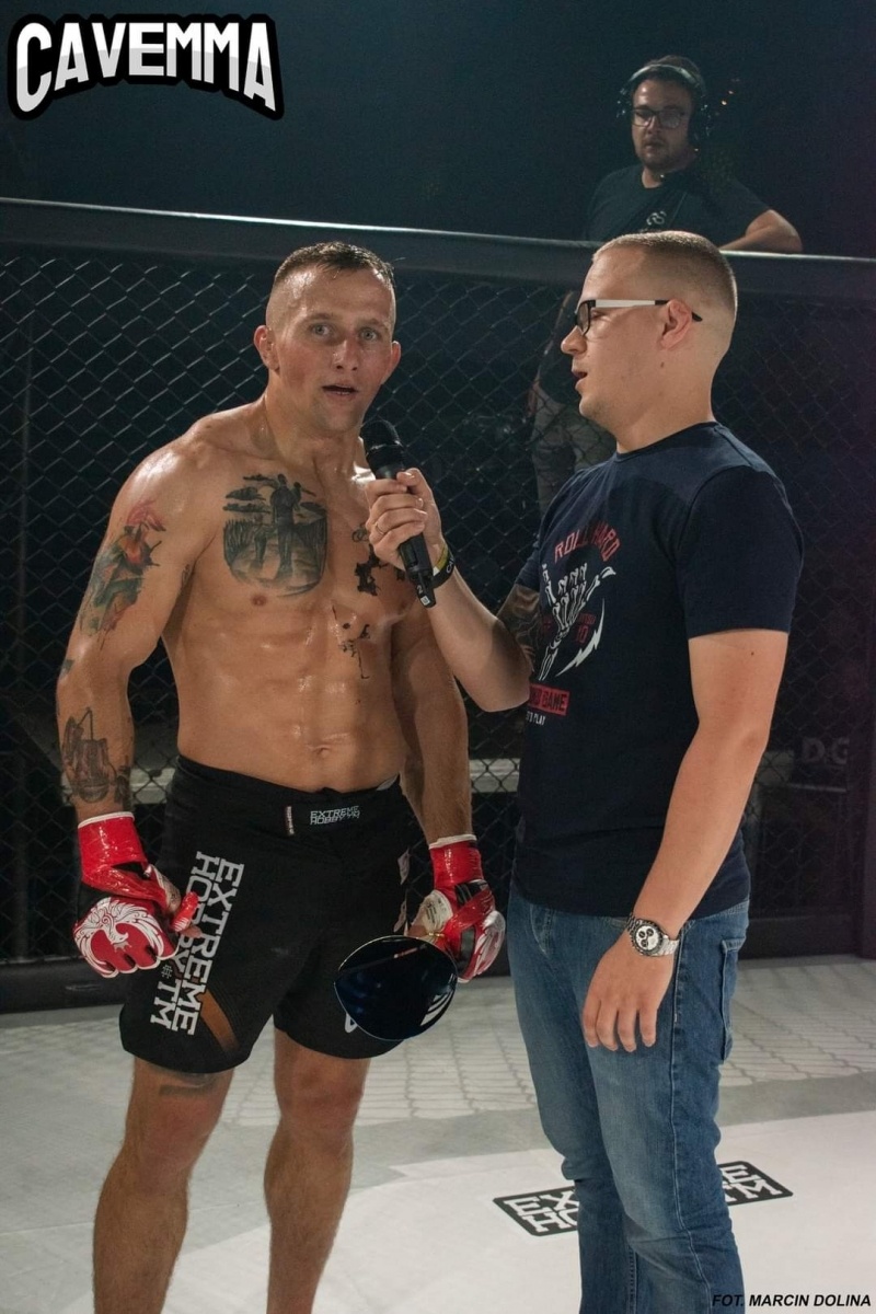 Zdjęcie w galerii na portalu naszraciborz.pl: Gala MMA w Jaworznie. Zawodnik kuźniańskiej Sparty zdemolował rywala wiadomości z regionu