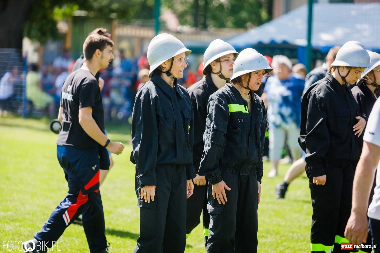 Zdjęcie w galerii na portalu naszraciborz.pl: Gminne zawody OSP. Trzy trofea dla Krzanowic, jedno dla Borucina [FOTO i WIDEO] wiadomości z regionu