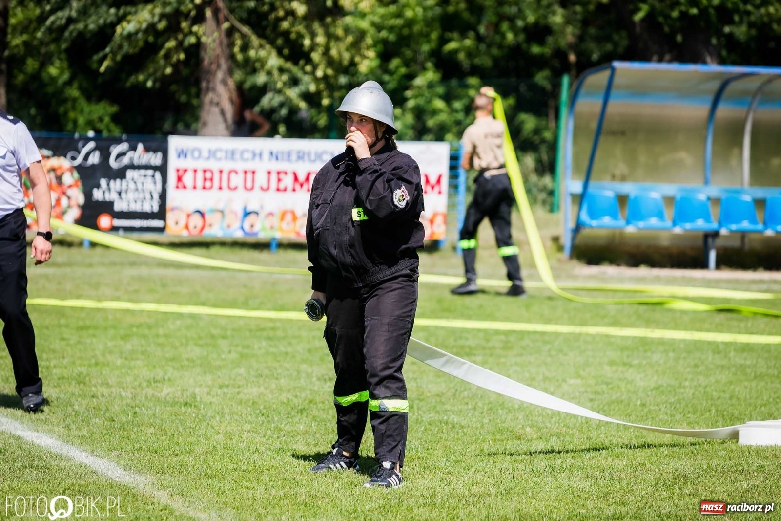 Zdjęcie w galerii na portalu naszraciborz.pl: Gminne zawody OSP. Trzy trofea dla Krzanowic, jedno dla Borucina [FOTO i WIDEO] wiadomości z regionu