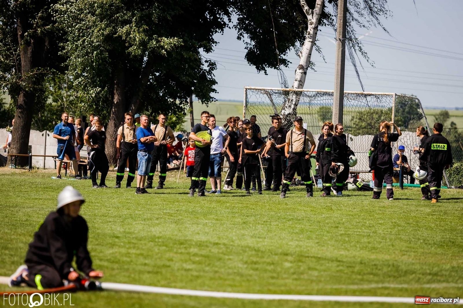 Zdjęcie w galerii na portalu naszraciborz.pl: Gminne zawody OSP. Trzy trofea dla Krzanowic, jedno dla Borucina [FOTO i WIDEO] wiadomości z regionu