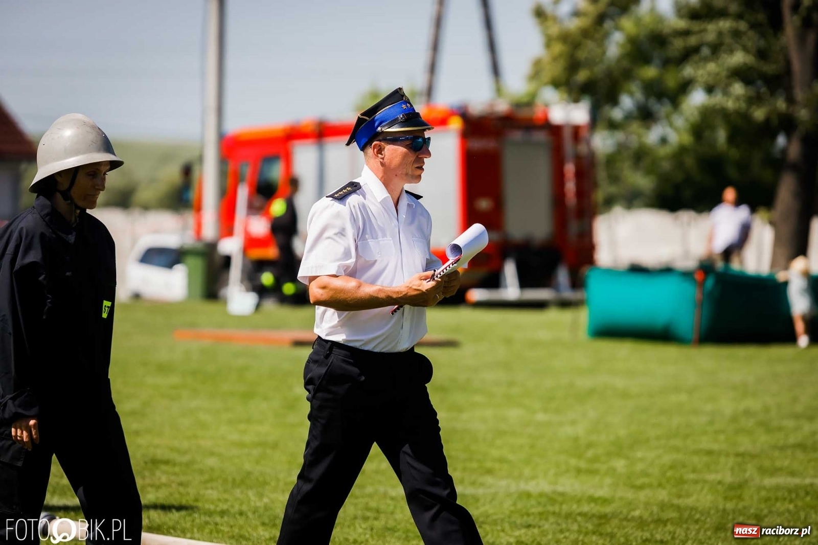 Zdjęcie w galerii na portalu naszraciborz.pl: Gminne zawody OSP. Trzy trofea dla Krzanowic, jedno dla Borucina [FOTO i WIDEO] wiadomości z regionu