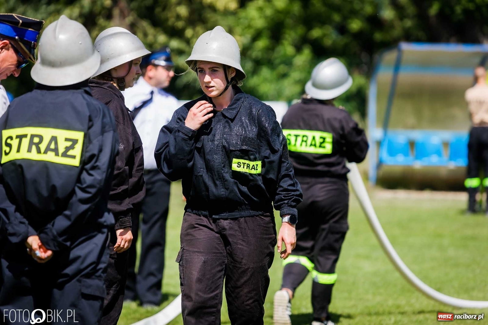 Zdjęcie w galerii na portalu naszraciborz.pl: Gminne zawody OSP. Trzy trofea dla Krzanowic, jedno dla Borucina [FOTO i WIDEO] wiadomości z regionu