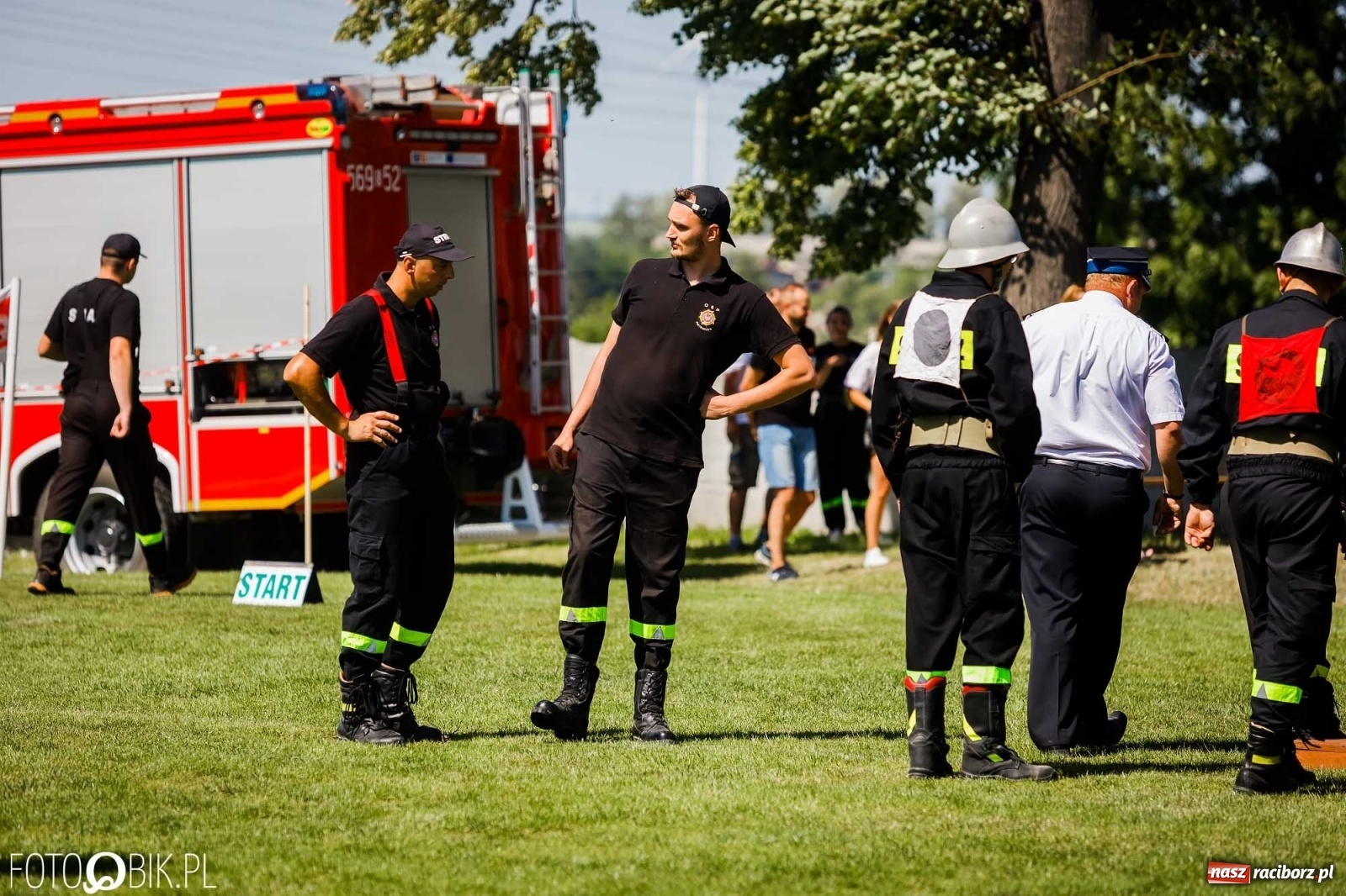 Zdjęcie w galerii na portalu naszraciborz.pl: Gminne zawody OSP. Trzy trofea dla Krzanowic, jedno dla Borucina [FOTO i WIDEO] wiadomości z regionu
