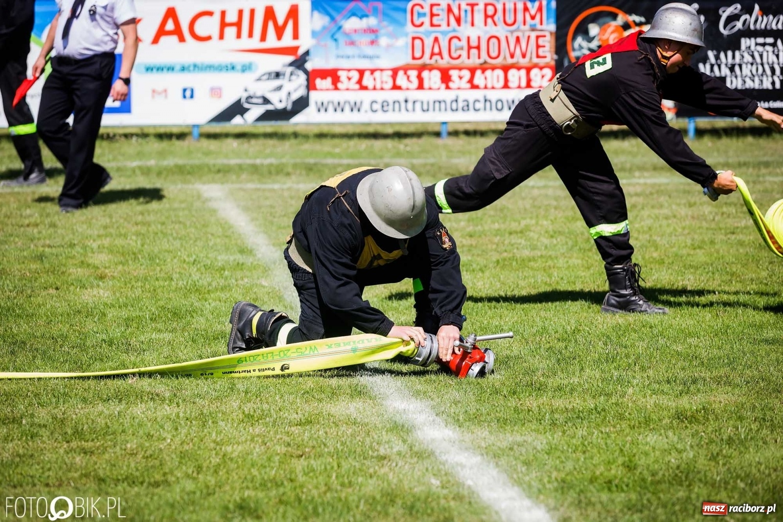 Zdjęcie w galerii na portalu naszraciborz.pl: Gminne zawody OSP. Trzy trofea dla Krzanowic, jedno dla Borucina [FOTO i WIDEO] wiadomości z regionu