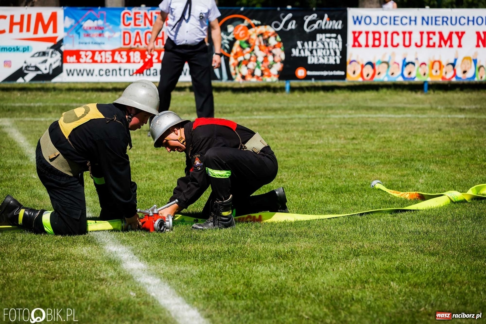 Zdjęcie w galerii na portalu naszraciborz.pl: Gminne zawody OSP. Trzy trofea dla Krzanowic, jedno dla Borucina [FOTO i WIDEO] wiadomości z regionu