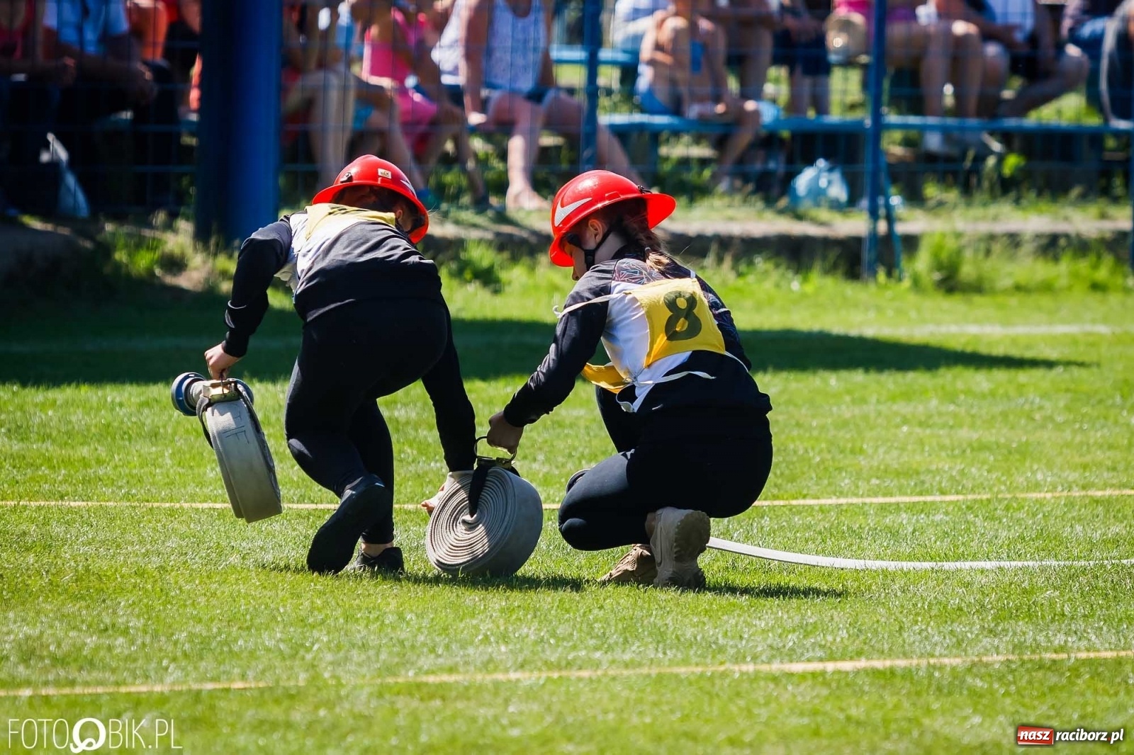 Zdjęcie w galerii na portalu naszraciborz.pl: Gminne zawody OSP. Trzy trofea dla Krzanowic, jedno dla Borucina [FOTO i WIDEO] wiadomości z regionu