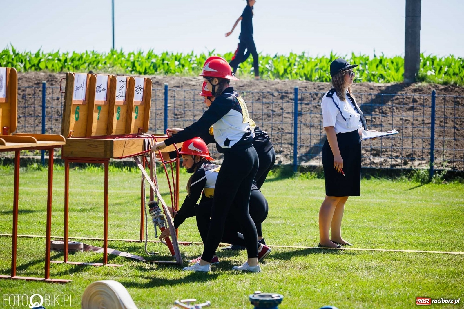 Zdjęcie w galerii na portalu naszraciborz.pl: Gminne zawody OSP. Trzy trofea dla Krzanowic, jedno dla Borucina [FOTO i WIDEO] wiadomości z regionu