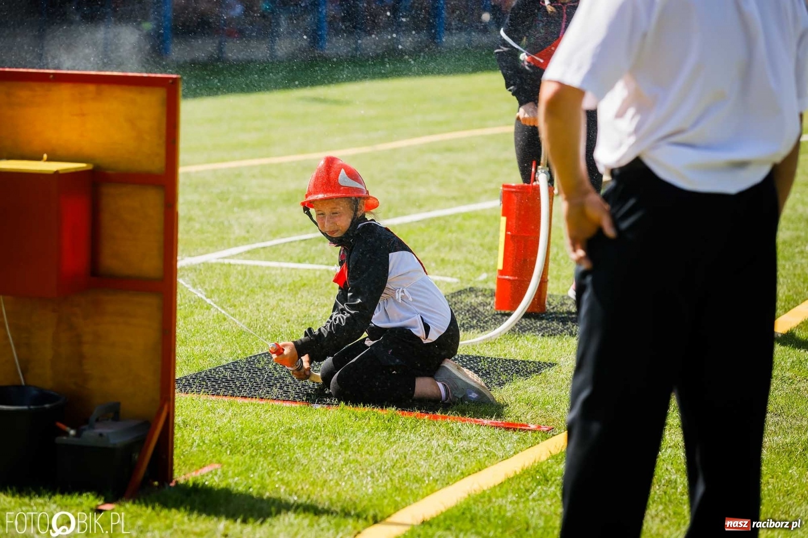 Zdjęcie w galerii na portalu naszraciborz.pl: Gminne zawody OSP. Trzy trofea dla Krzanowic, jedno dla Borucina [FOTO i WIDEO] wiadomości z regionu