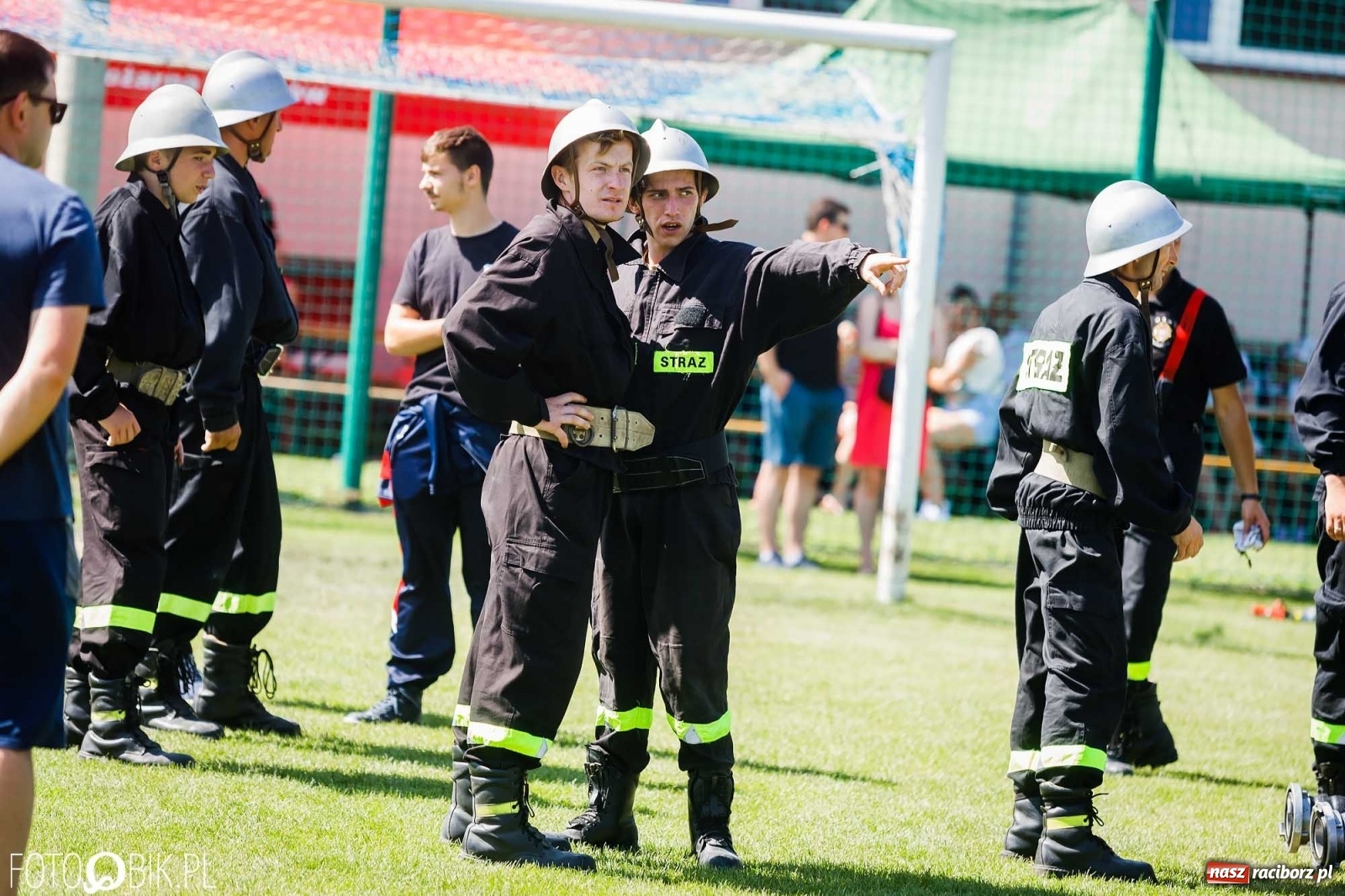Zdjęcie w galerii na portalu naszraciborz.pl: Gminne zawody OSP. Trzy trofea dla Krzanowic, jedno dla Borucina [FOTO i WIDEO] wiadomości z regionu