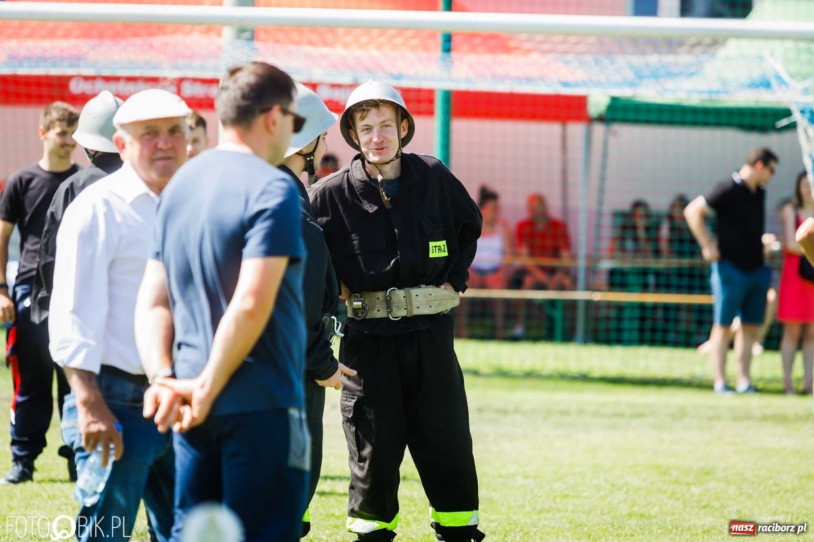 Zdjęcie w galerii na portalu naszraciborz.pl: Gminne zawody OSP. Trzy trofea dla Krzanowic, jedno dla Borucina [FOTO i WIDEO] wiadomości z regionu