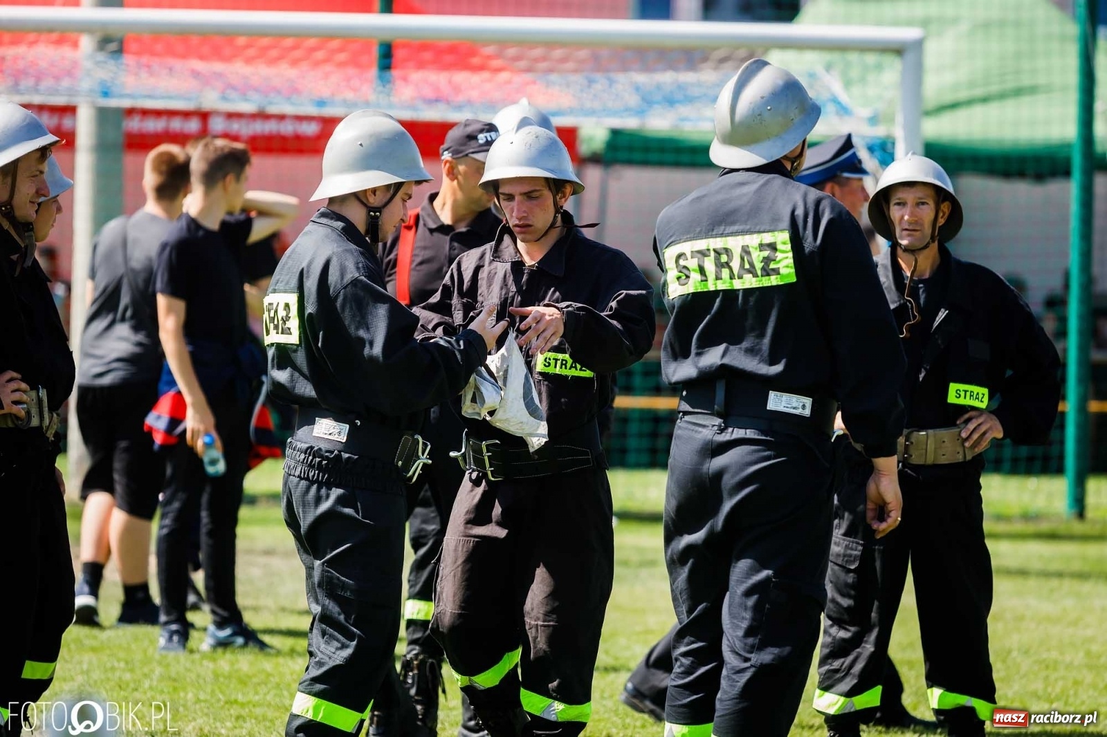 Zdjęcie w galerii na portalu naszraciborz.pl: Gminne zawody OSP. Trzy trofea dla Krzanowic, jedno dla Borucina [FOTO i WIDEO] wiadomości z regionu