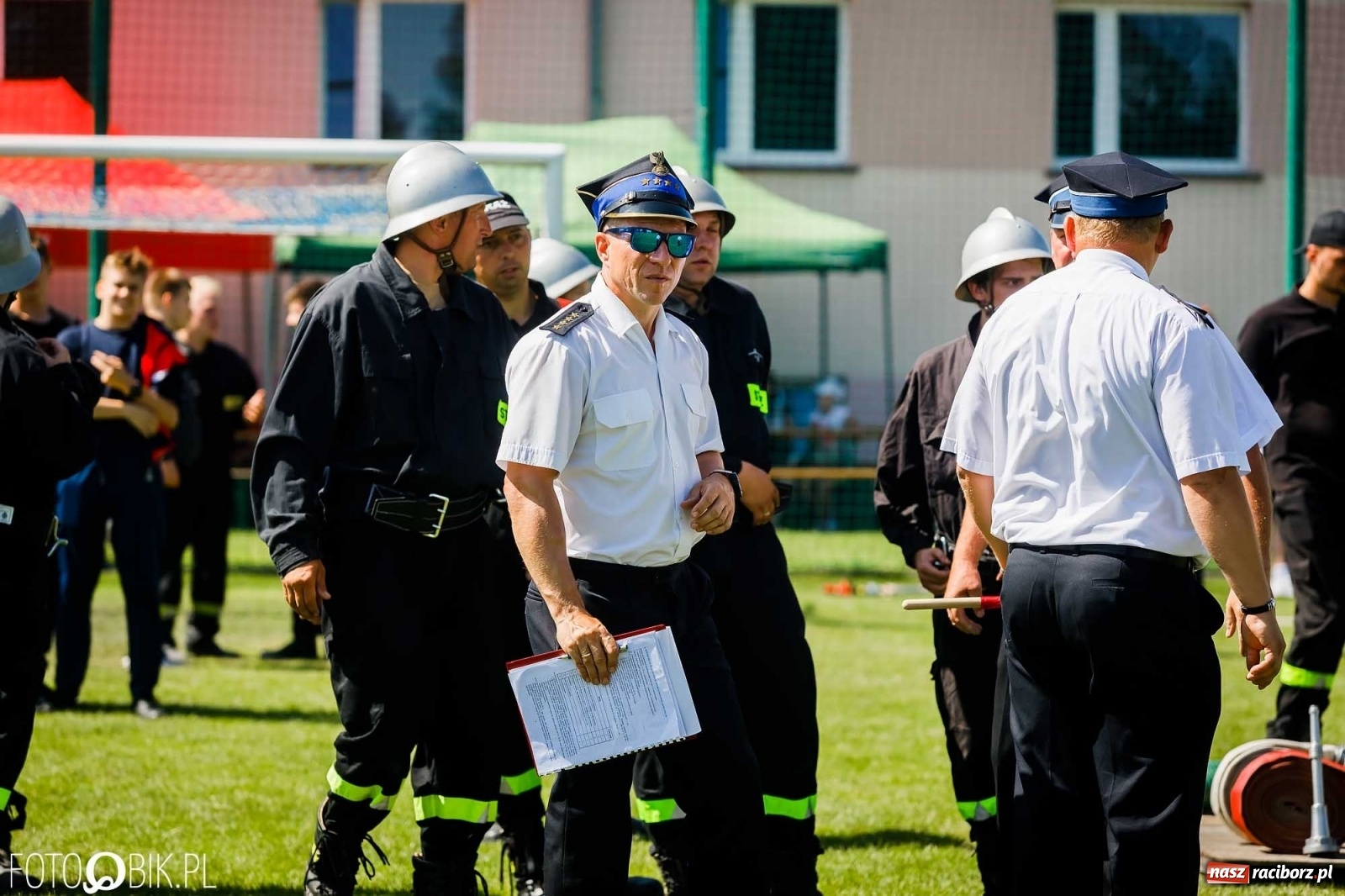 Zdjęcie w galerii na portalu naszraciborz.pl: Gminne zawody OSP. Trzy trofea dla Krzanowic, jedno dla Borucina [FOTO i WIDEO] wiadomości z regionu
