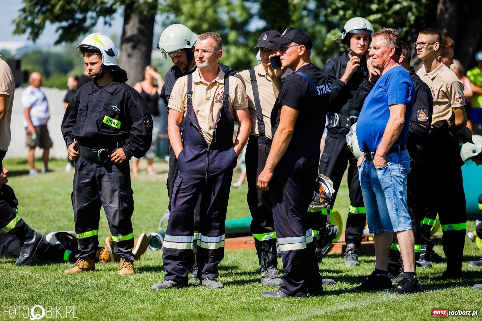 Zdjęcie w galerii na portalu naszraciborz.pl: Gminne zawody OSP. Trzy trofea dla Krzanowic, jedno dla Borucina [FOTO i WIDEO] wiadomości z regionu
