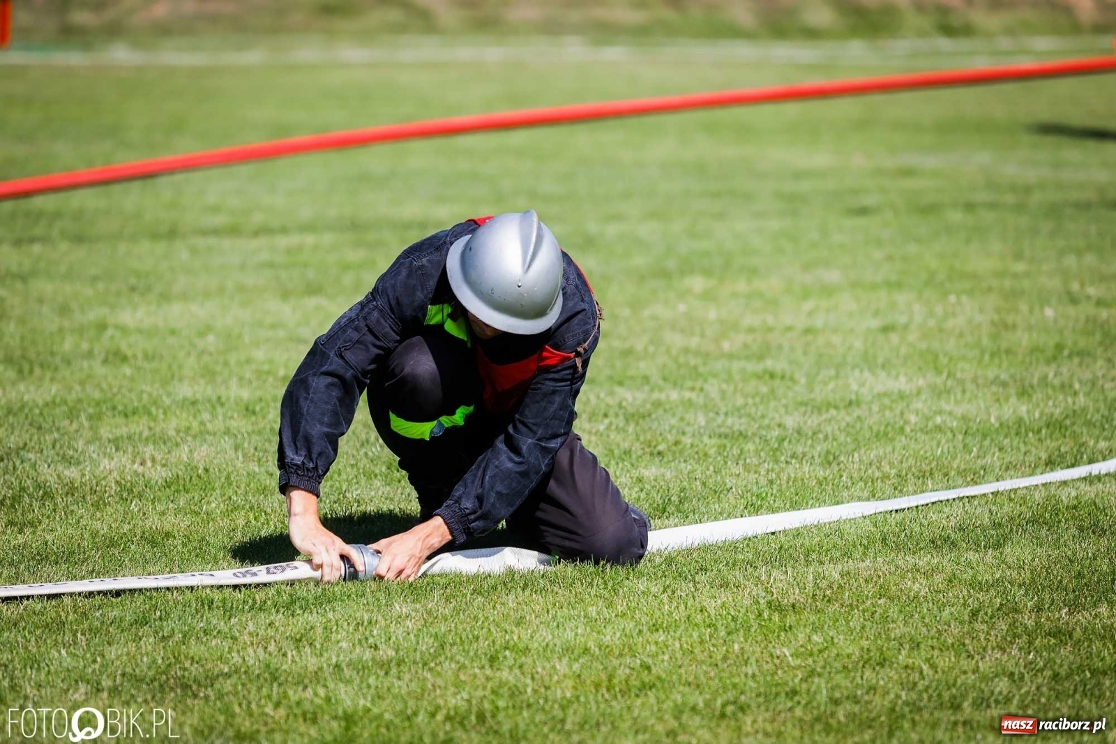 Zdjęcie w galerii na portalu naszraciborz.pl: Gminne zawody OSP. Trzy trofea dla Krzanowic, jedno dla Borucina [FOTO i WIDEO] wiadomości z regionu