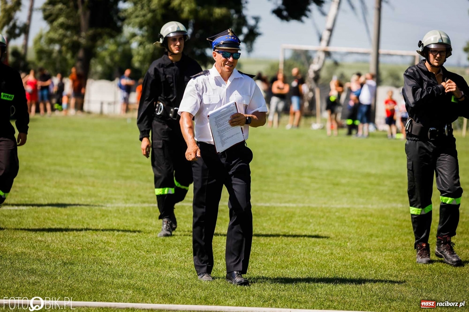 Zdjęcie w galerii na portalu naszraciborz.pl: Gminne zawody OSP. Trzy trofea dla Krzanowic, jedno dla Borucina [FOTO i WIDEO] wiadomości z regionu