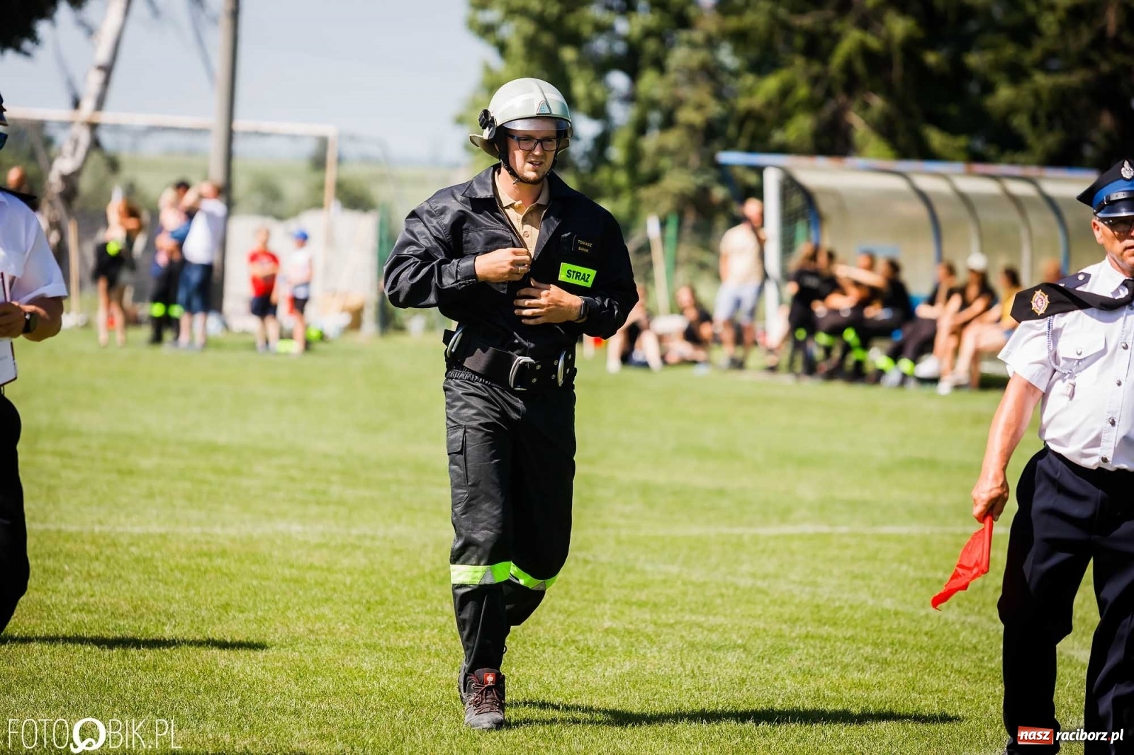 Zdjęcie w galerii na portalu naszraciborz.pl: Gminne zawody OSP. Trzy trofea dla Krzanowic, jedno dla Borucina [FOTO i WIDEO] wiadomości z regionu